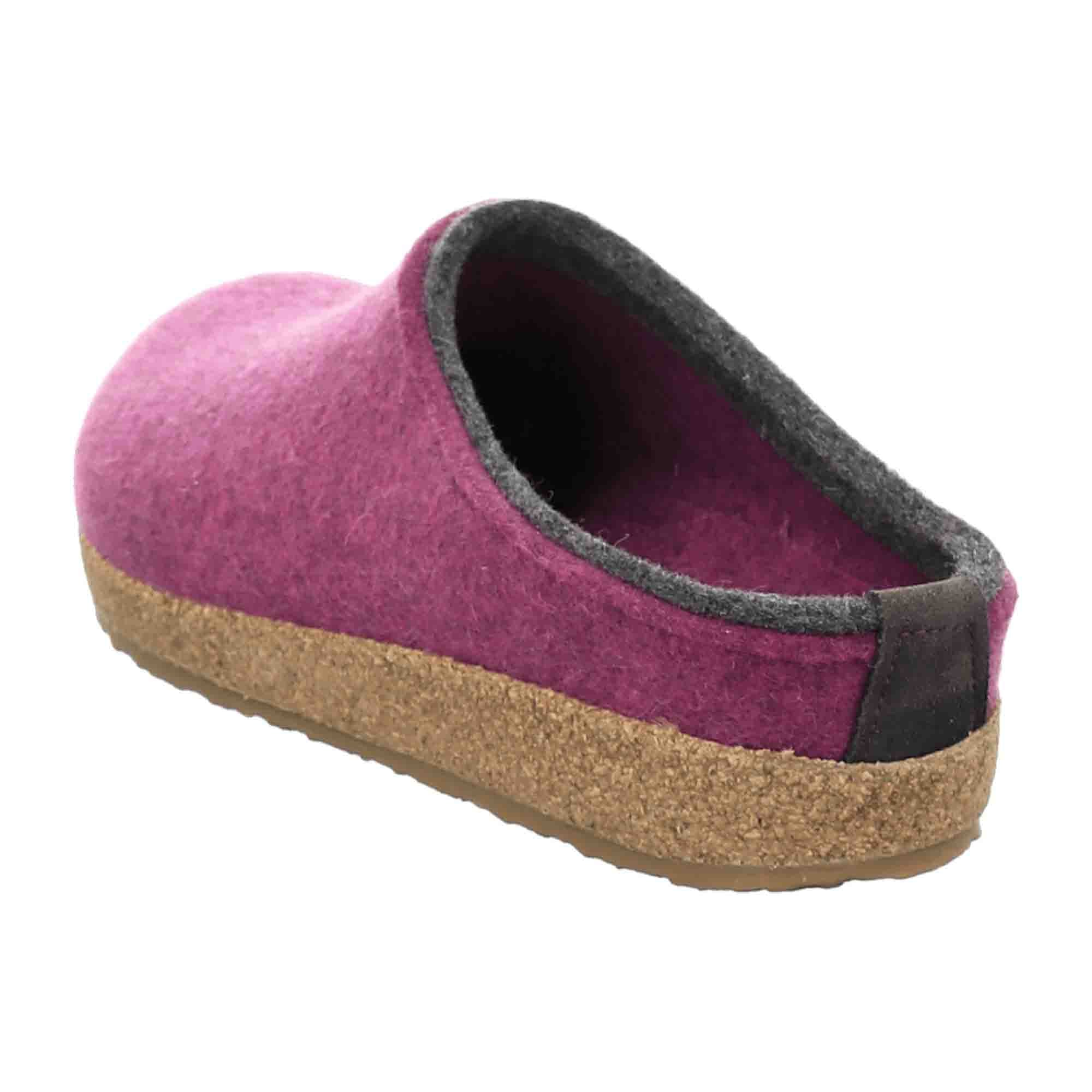 Haflinger Grizzly Kids Pink Slippers for Women - Durable and Stylish