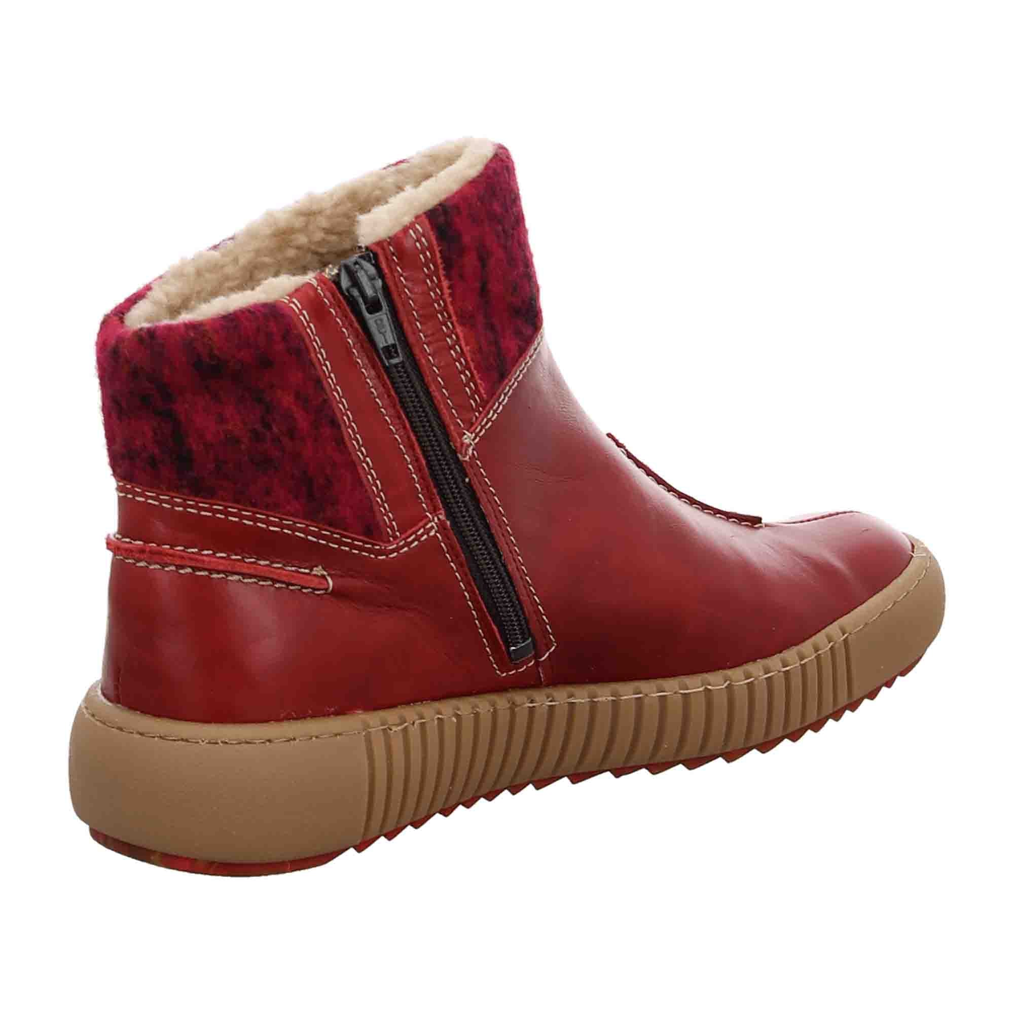 Josef Seibel Comfort Ankle Boots for Women in Red