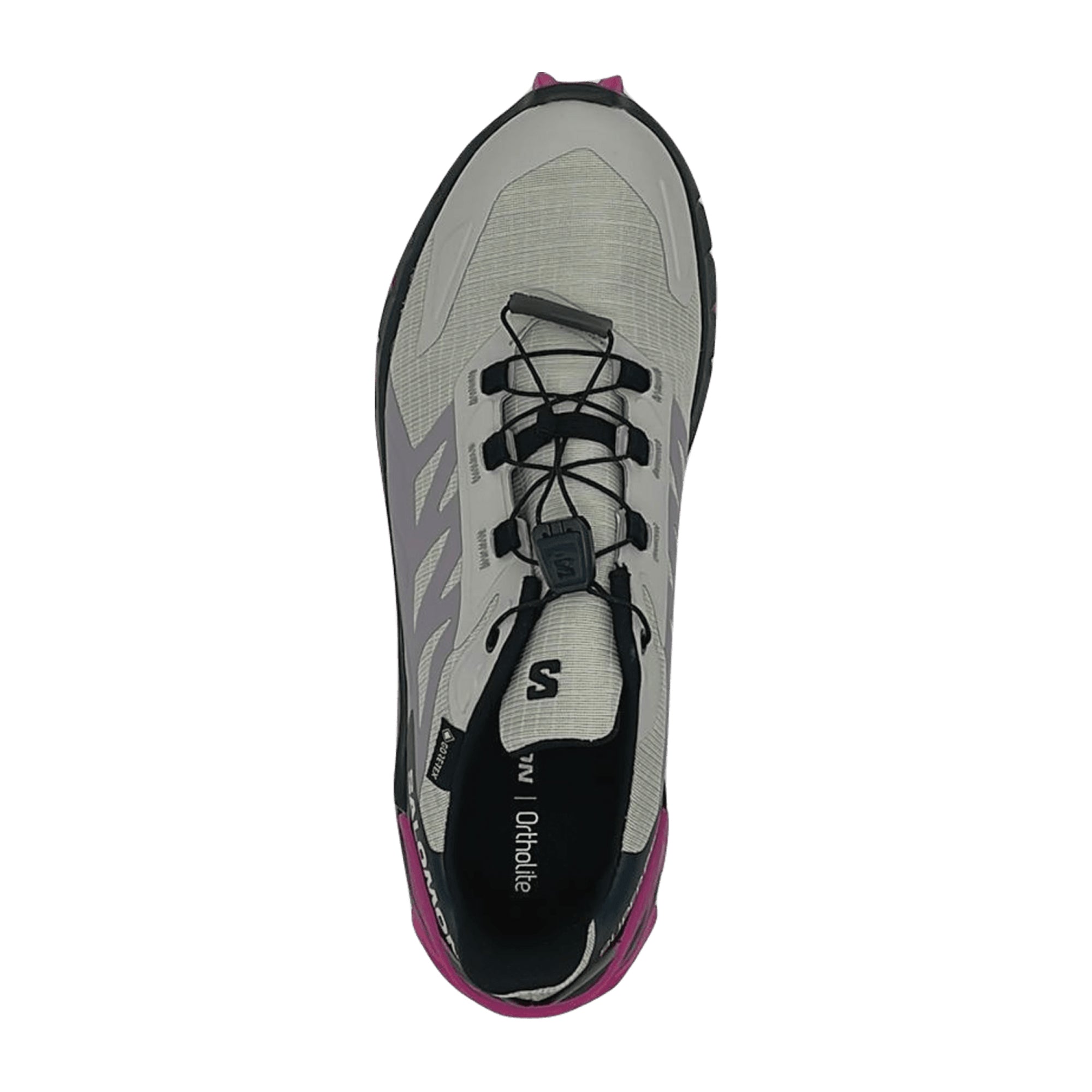 Salomon Supercross 4 GTX for women, gray, shoes