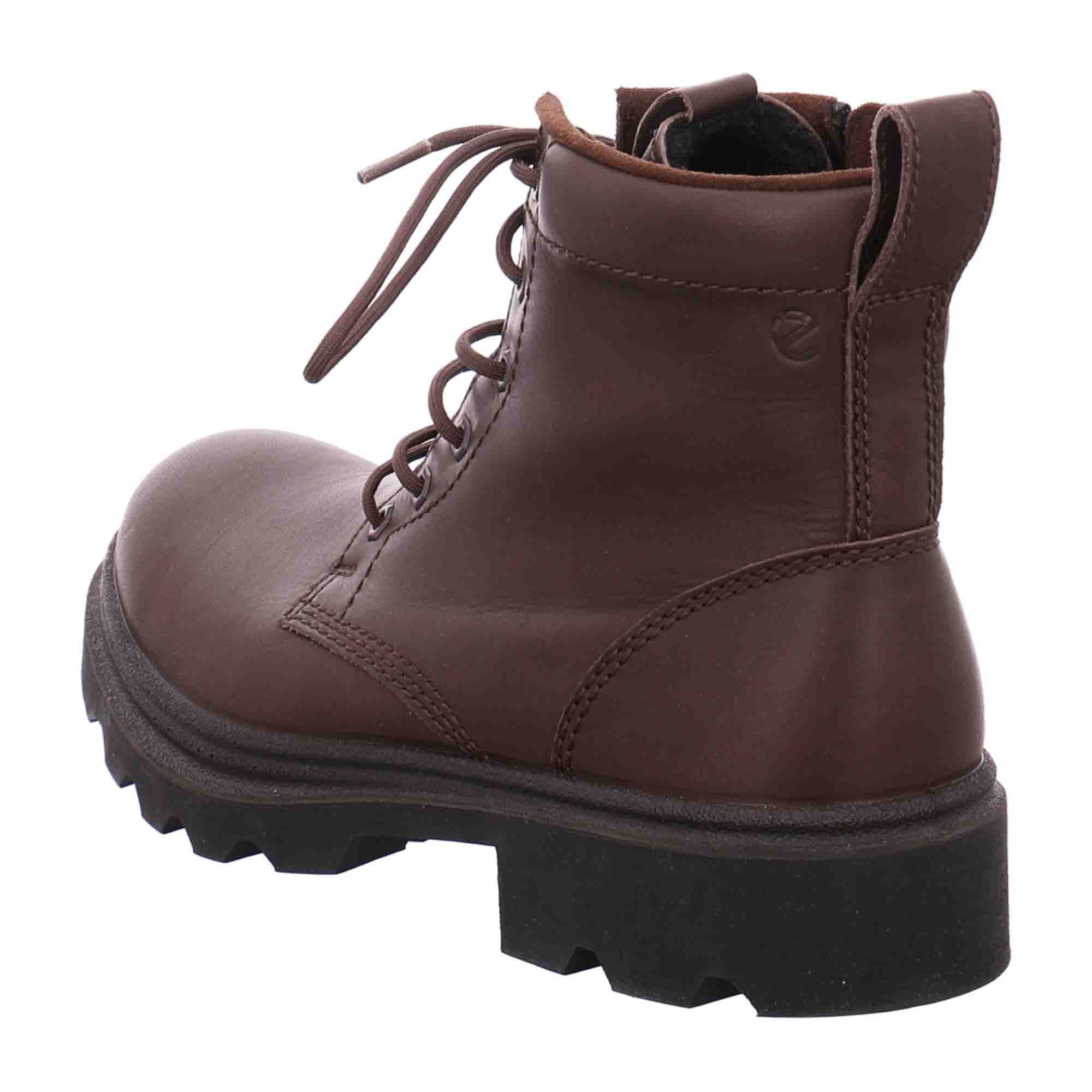Ecco Grainer M Men's Brown Leather Boots - Durable & Stylish