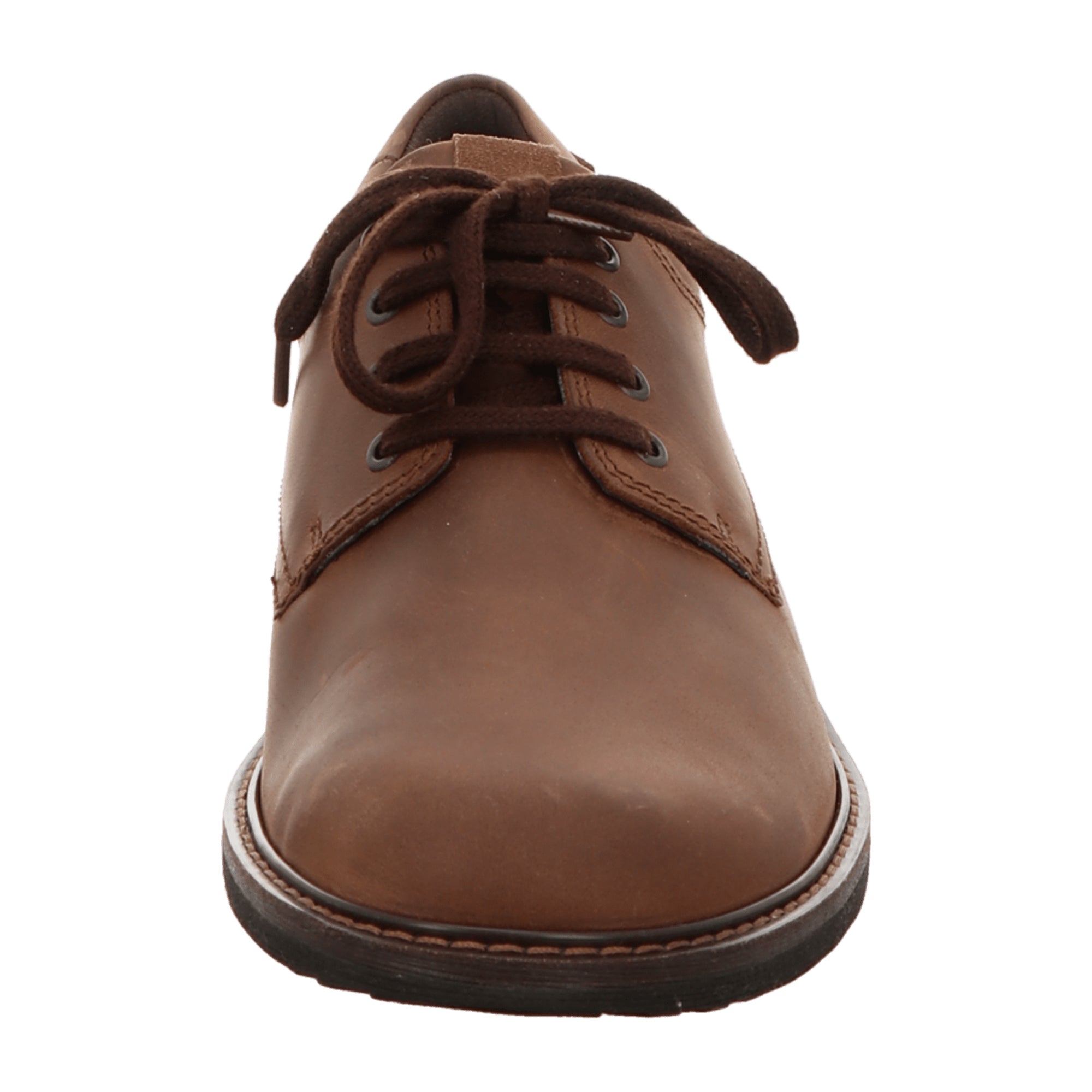 Ecco TURN Men's Brown Leather Shoes - Durable & Stylish
