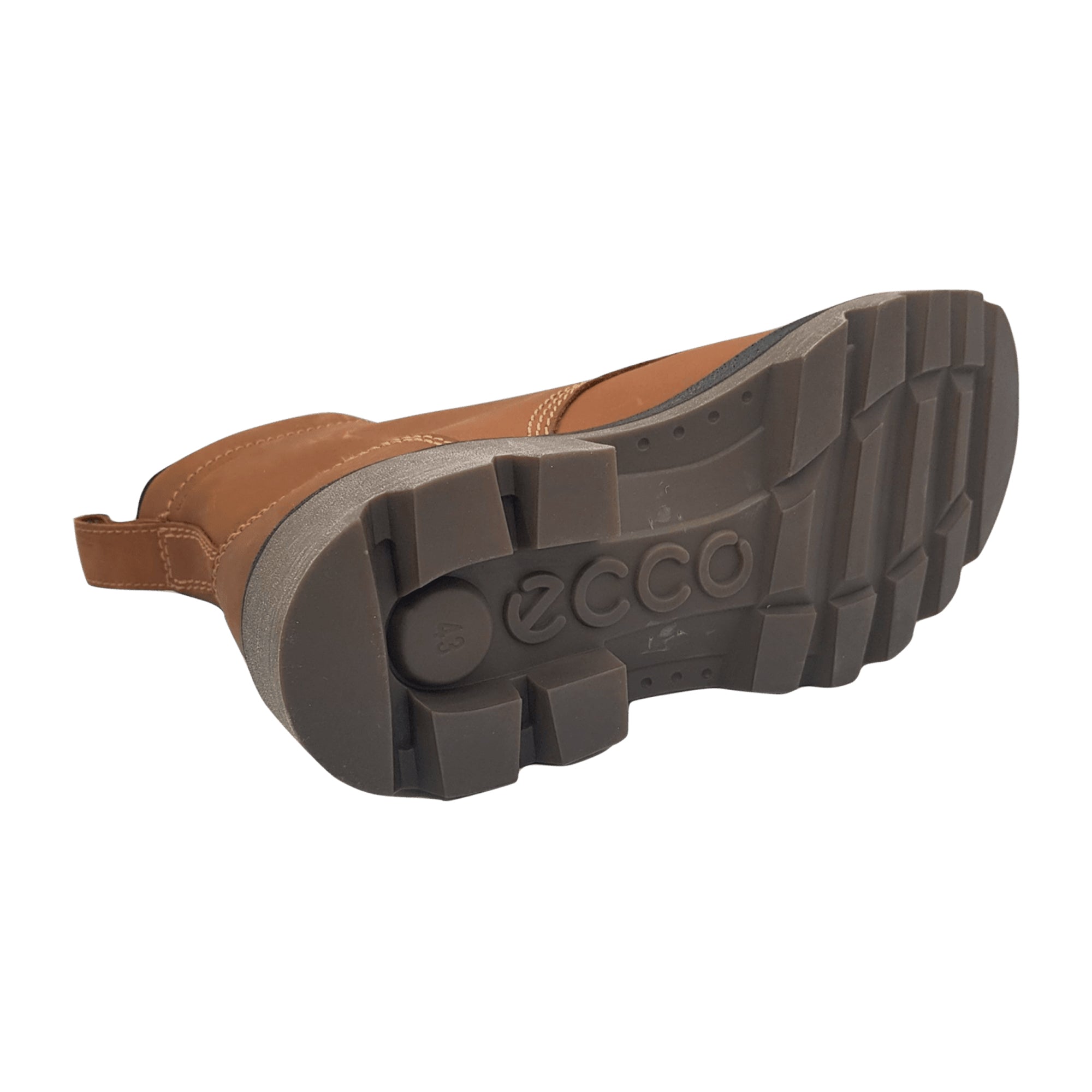 Ecco Men’s Brown Leather Shoes - Durable & Stylish for Young Adults - Bartel-Shop