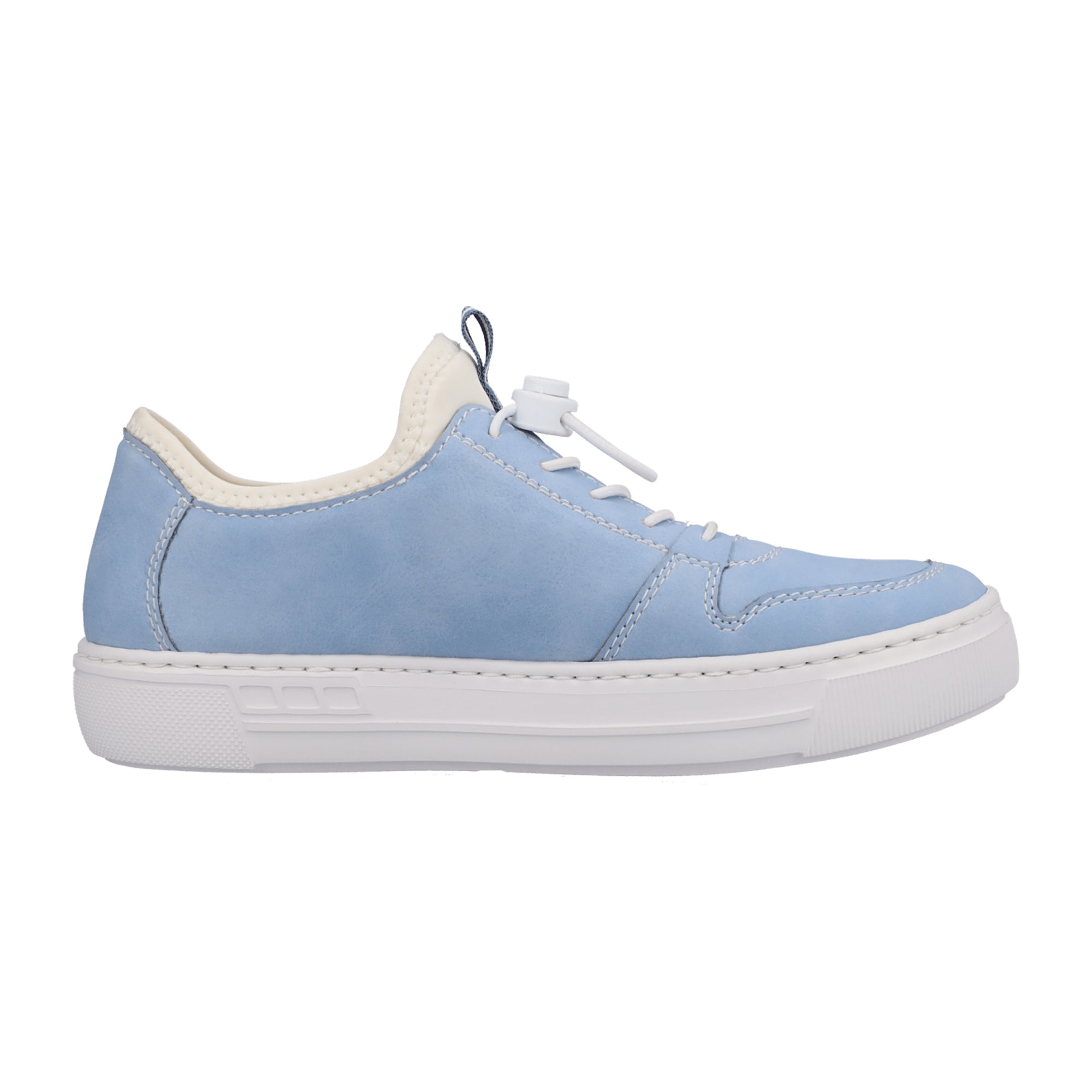 Rieker Blue Women's Slip-On Loafers Comfortable Lightweight Casual Shoes