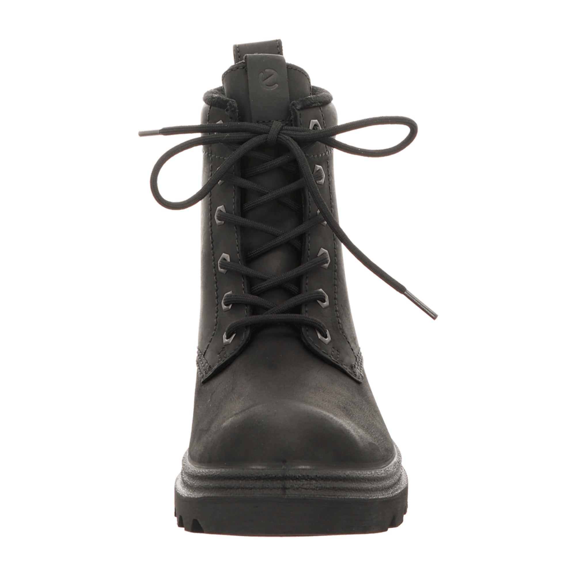Ecco Women's Black Leather Shoes - Durable & Stylish Footwear for Every Occasion