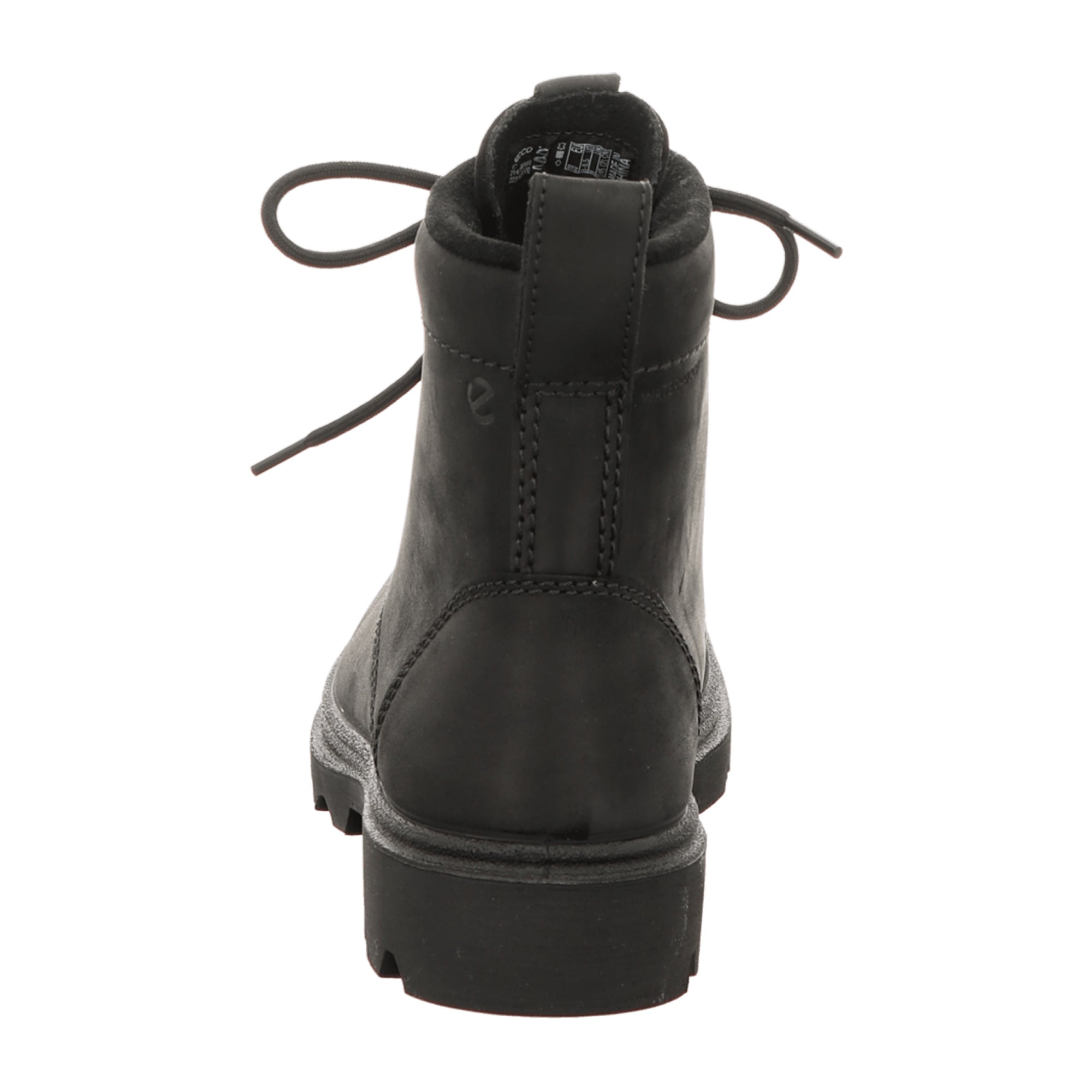 Ecco Women's Black Leather Shoes - Durable & Stylish Footwear for Every Occasion