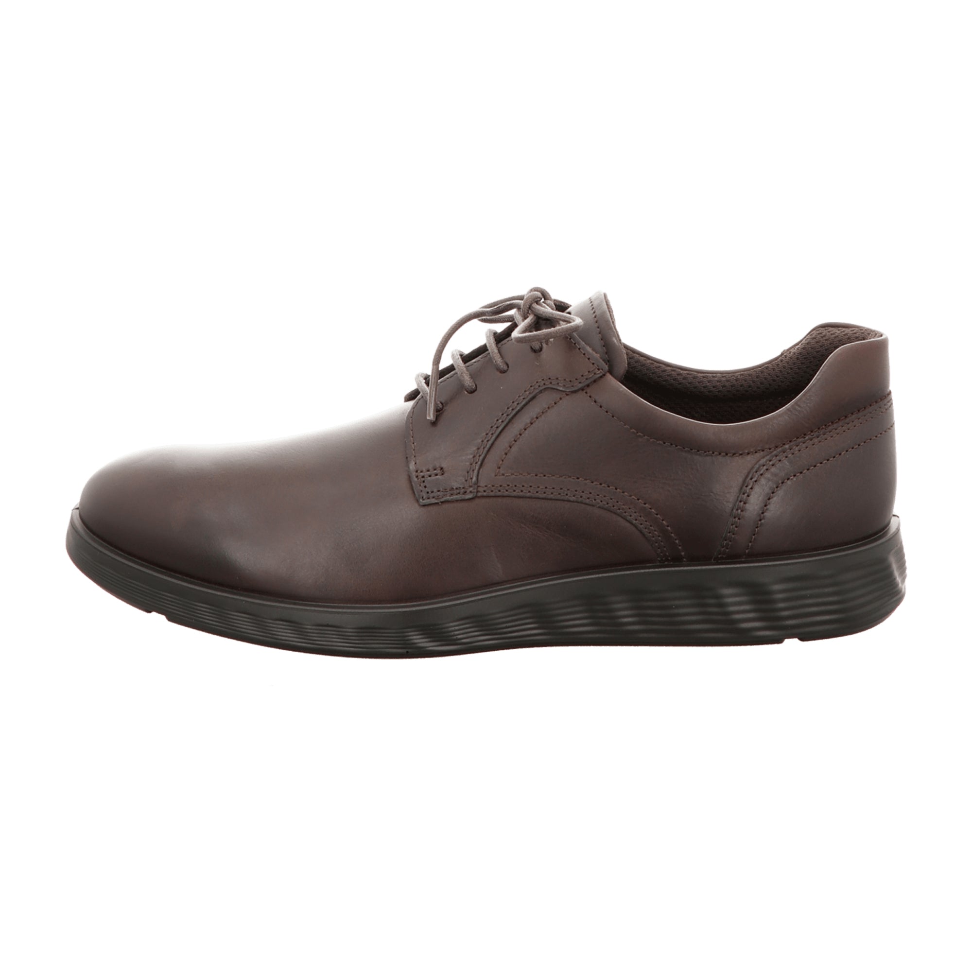 Ecco Men's Stylish Brown Leather Shoes - Durable & Comfortable