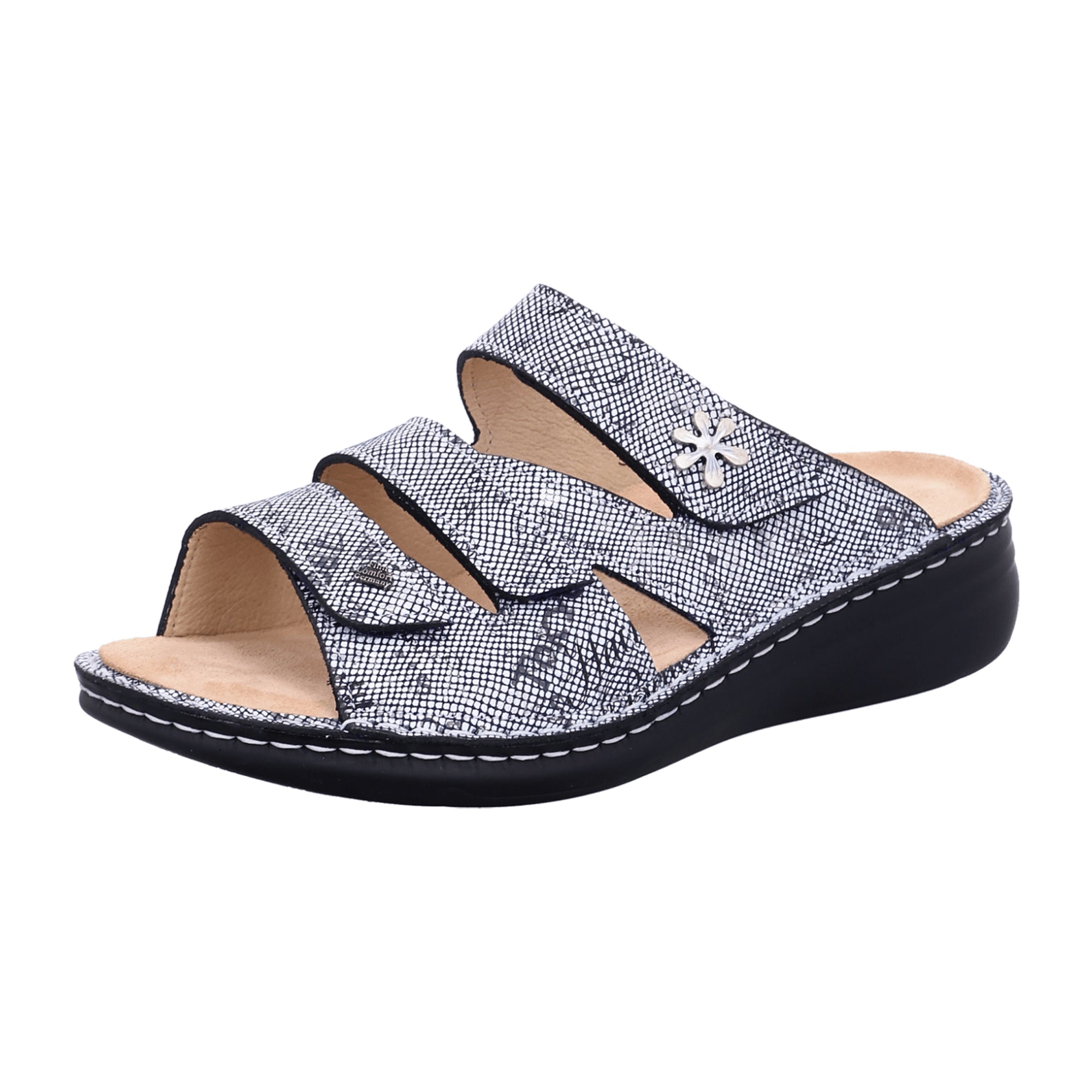 Finn Comfort Women's 2640-732241 Stylish Blue Comfort Shoes