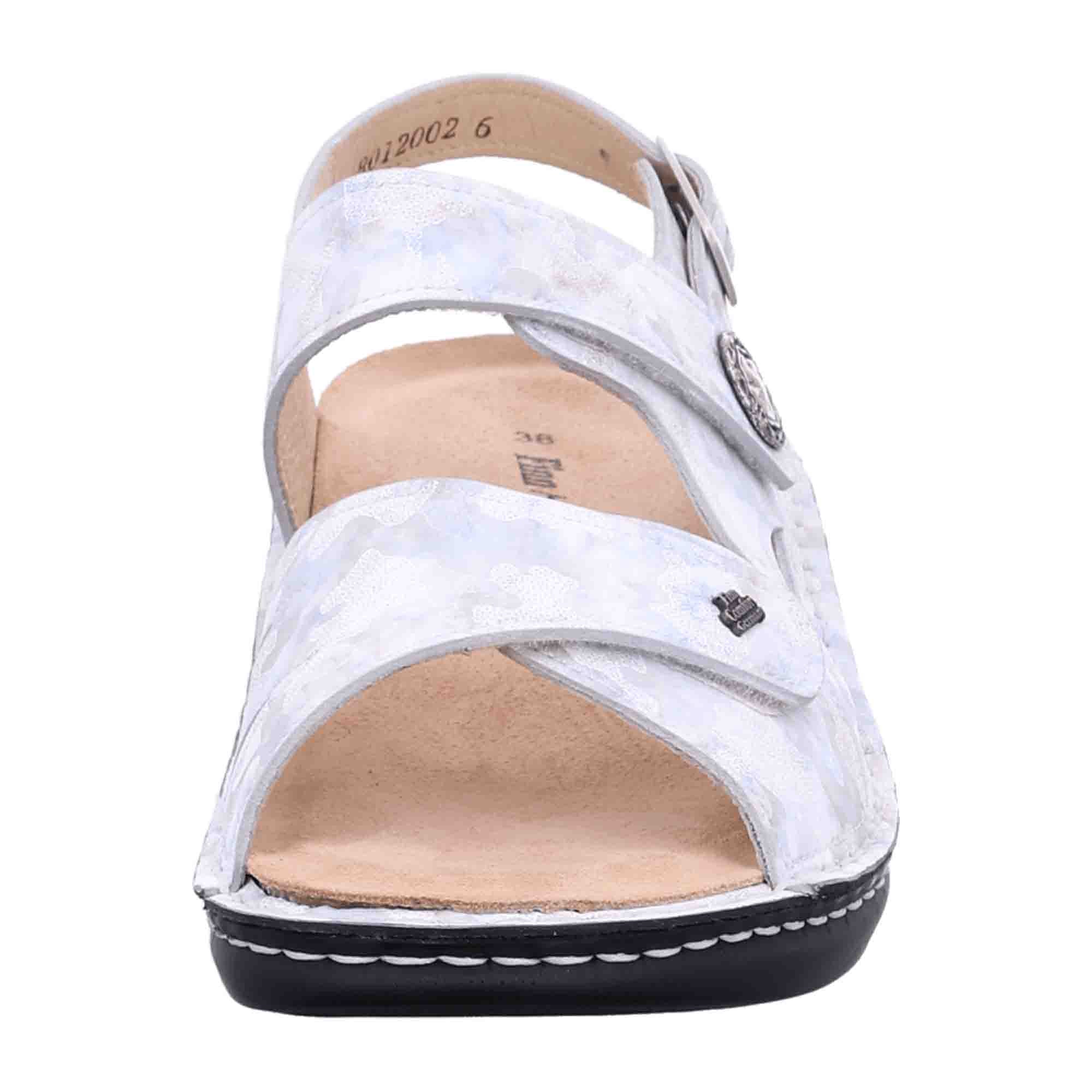 Finn Comfort Barbuda Women's Comfortable Sandals - Elegant White