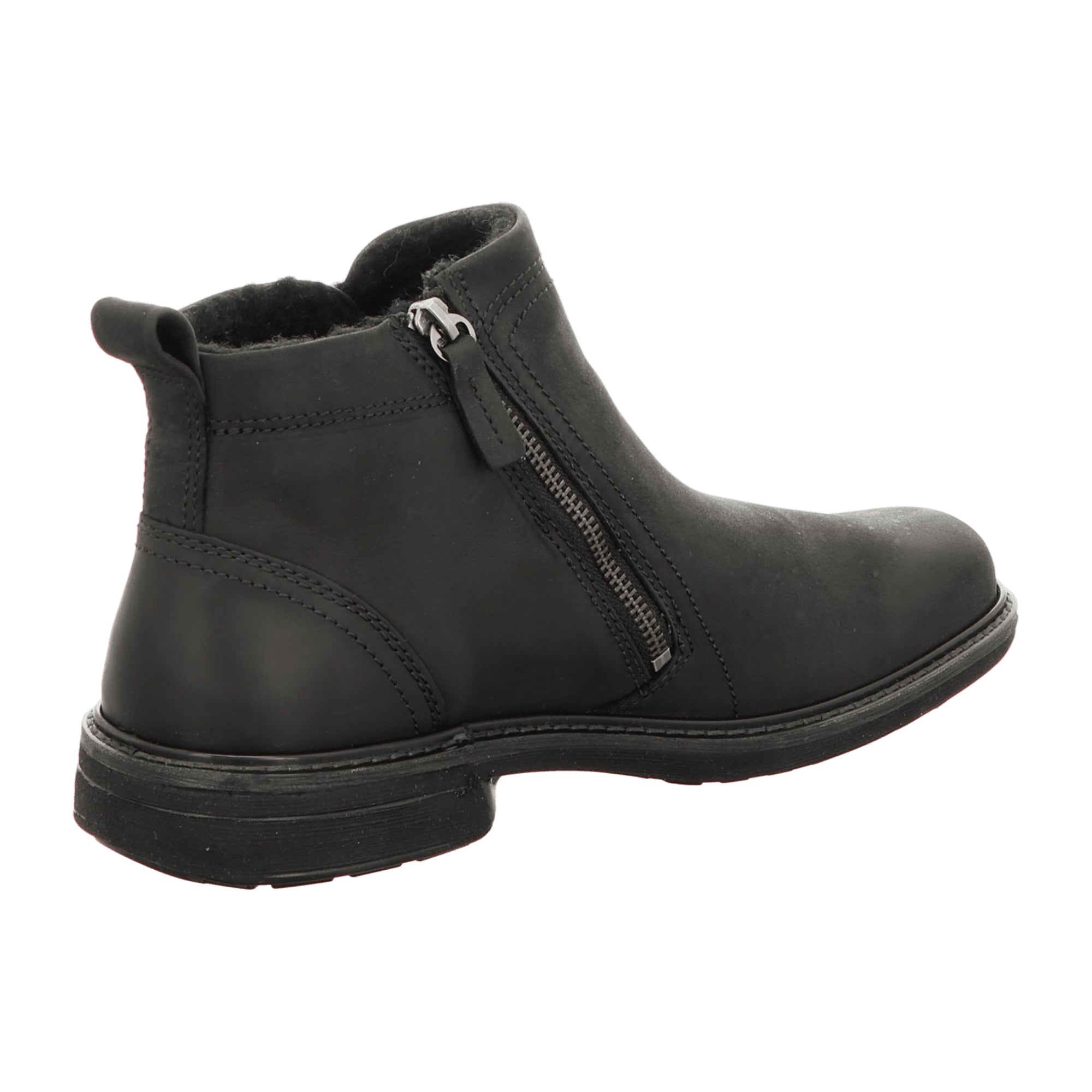 Ecco TURN Men's Black Leather Shoes - Comfort & Style