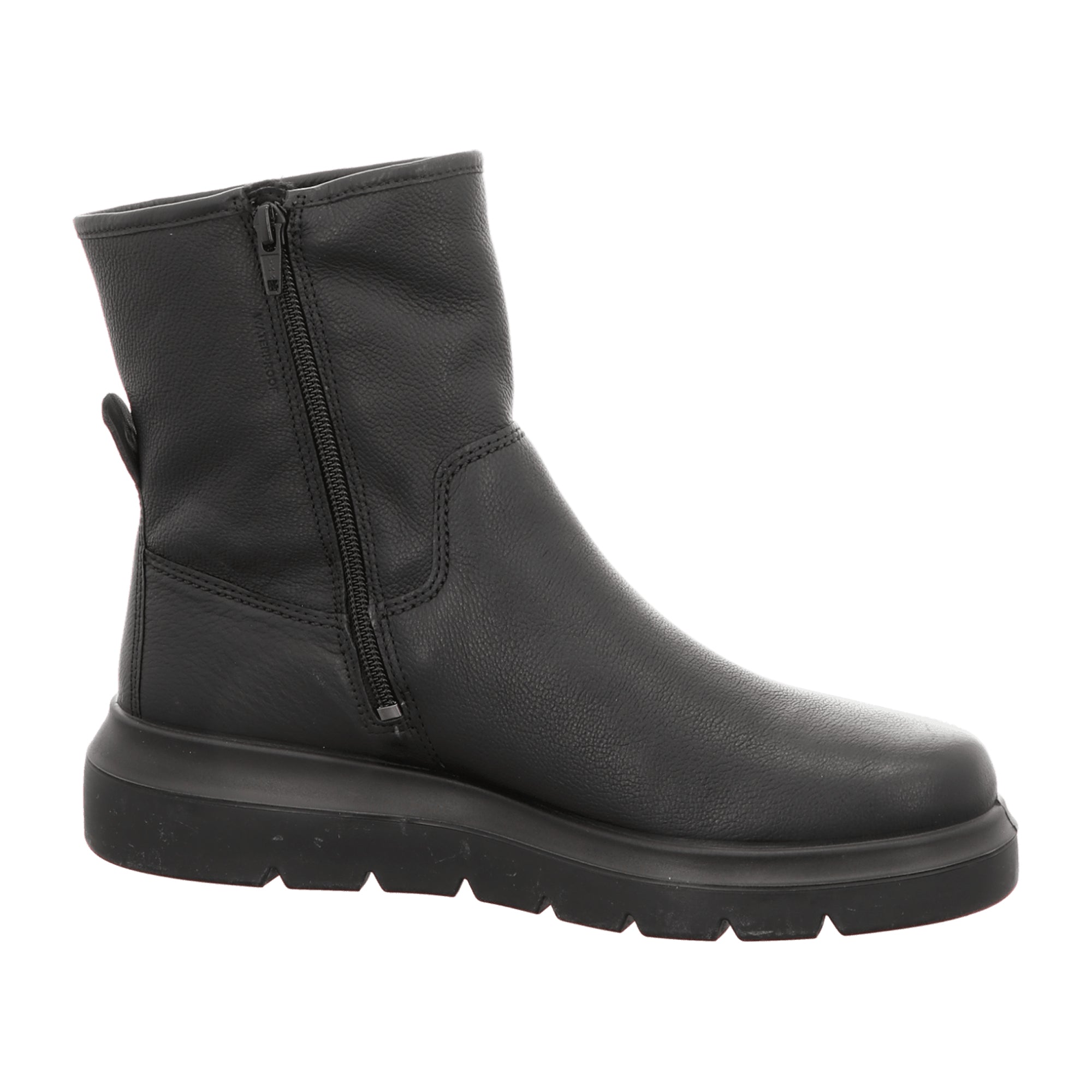 Ecco Nouvelle Women's Black Leather Shoes - Stylish & Durable