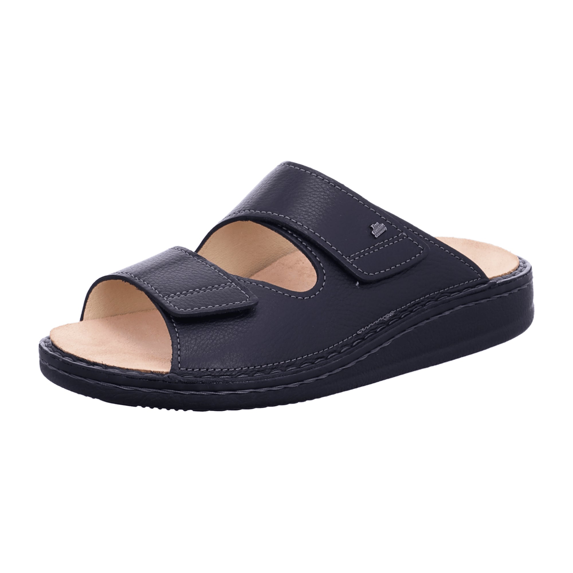 Finn Comfort Men's Black Comfort Shoes 1505-676393 | Stylish & Durable