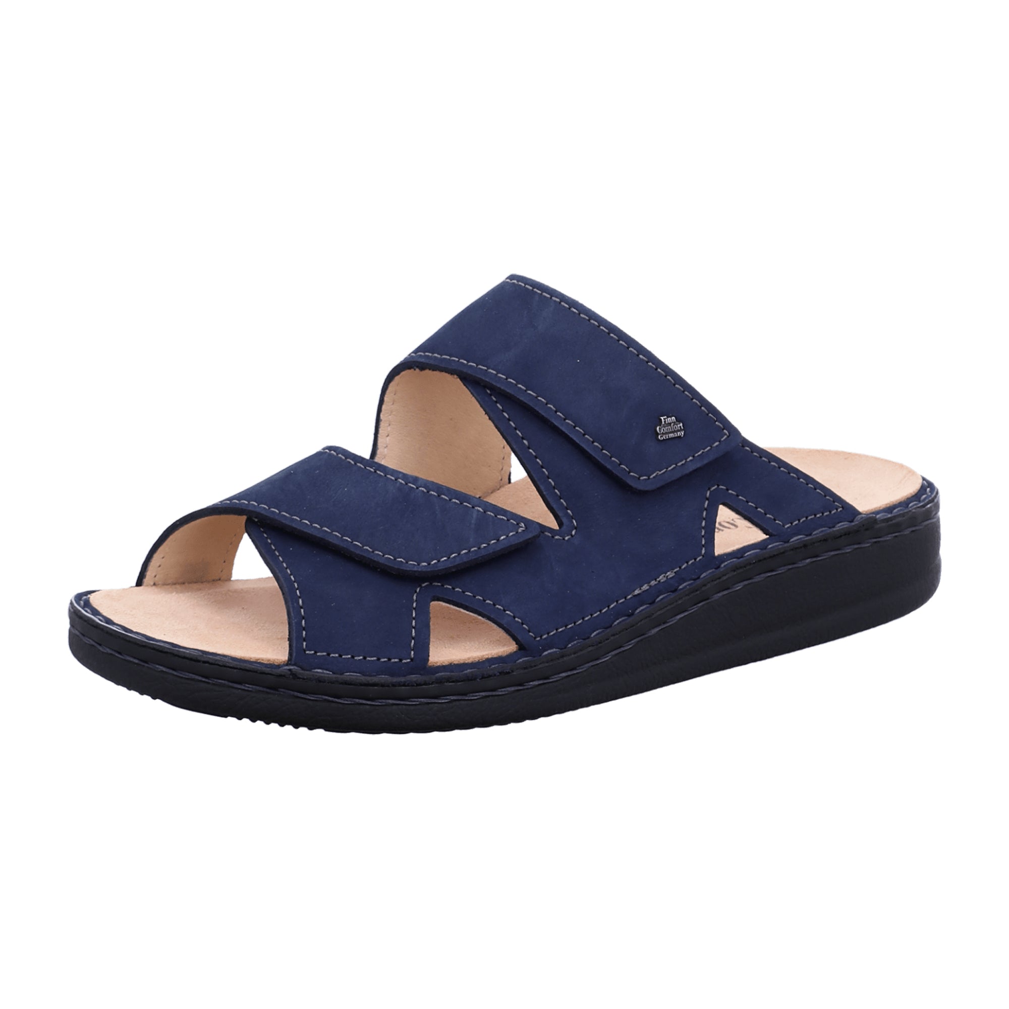 Finn Comfort Danzig-S Men's Comfort Sandals, Blue - Stylish & Durable