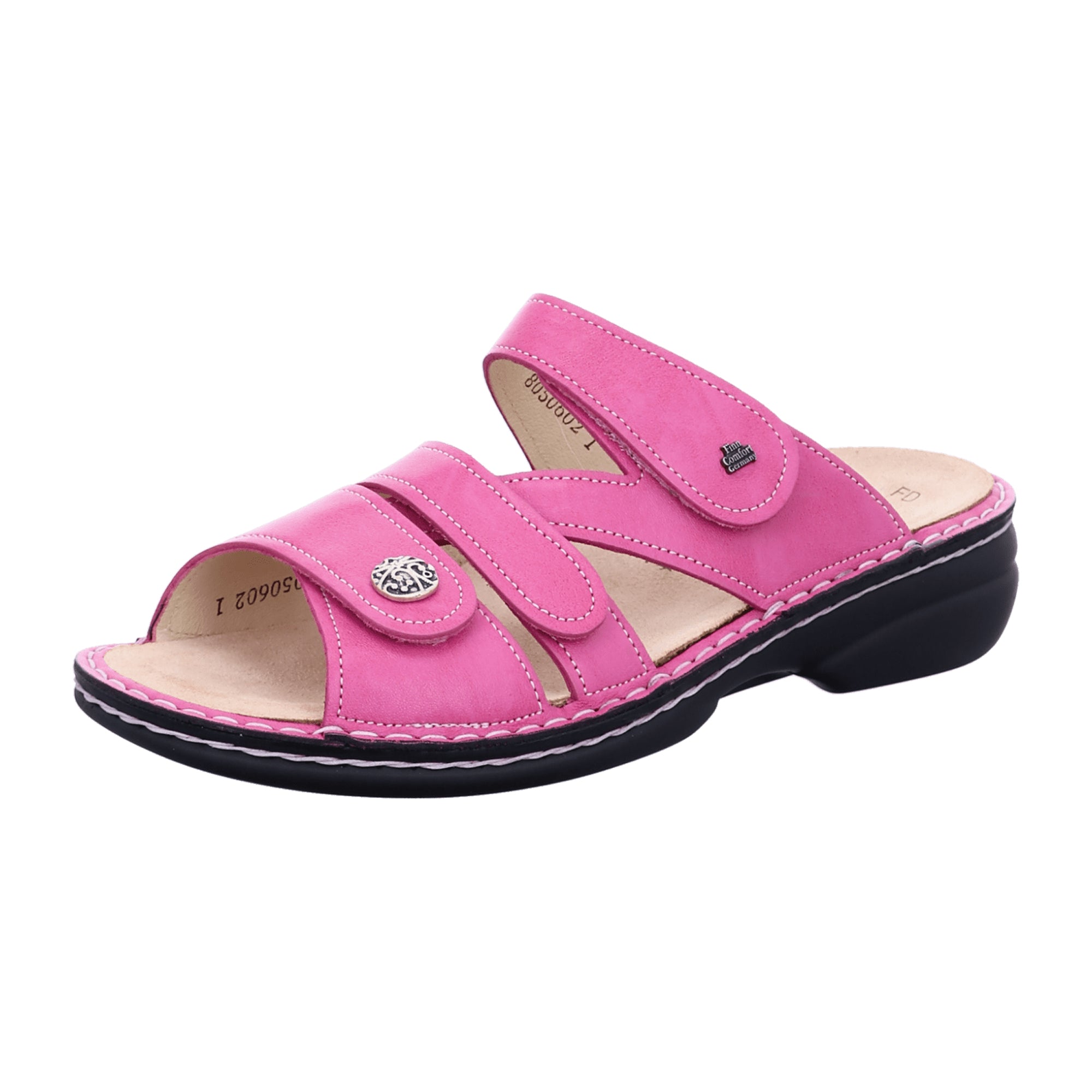 Finn Comfort Ventura-S Women's Comfort Sandals, Vibrant Pink