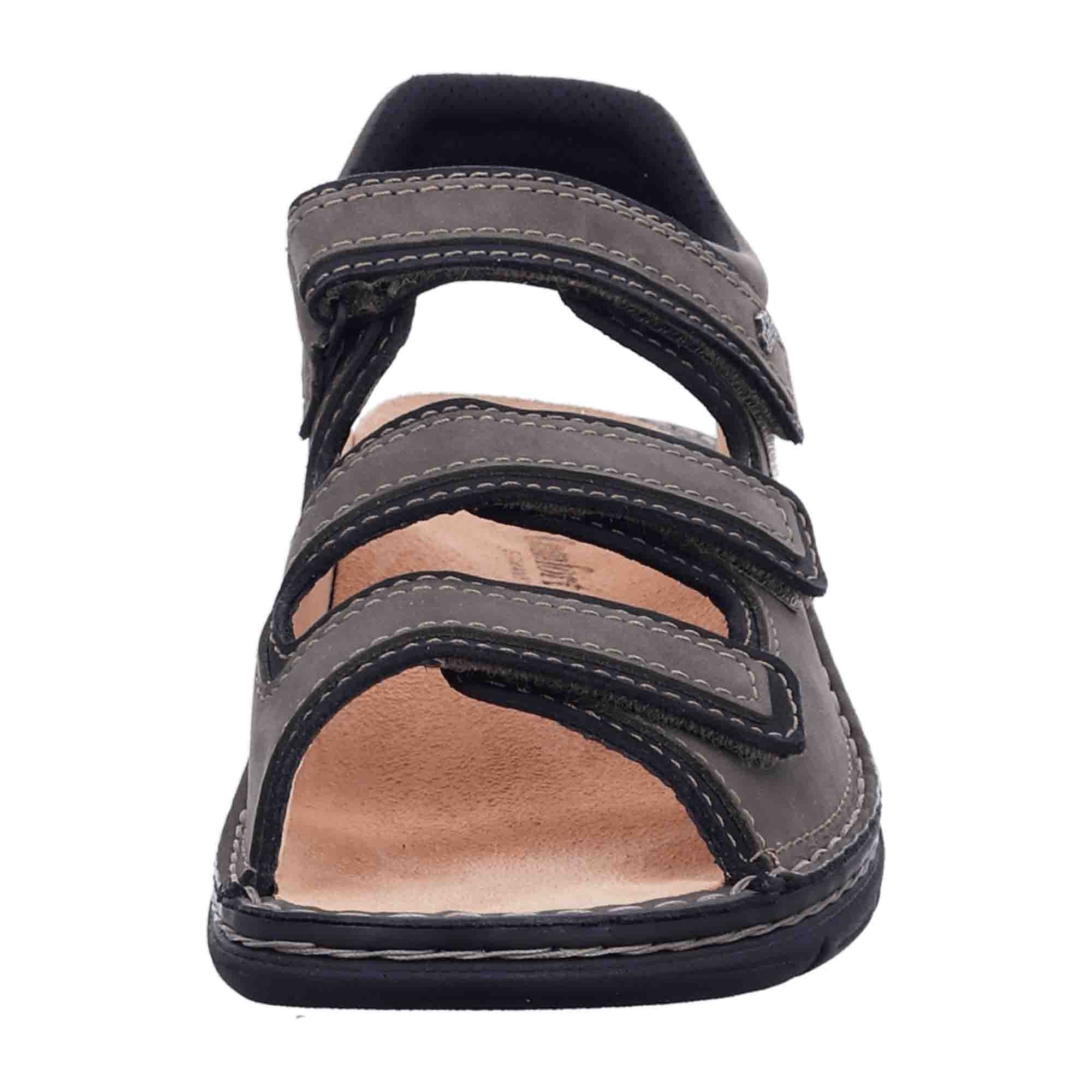 Finn Comfort Casablanca Men's Comfort Shoes, Stylish Grey Leather