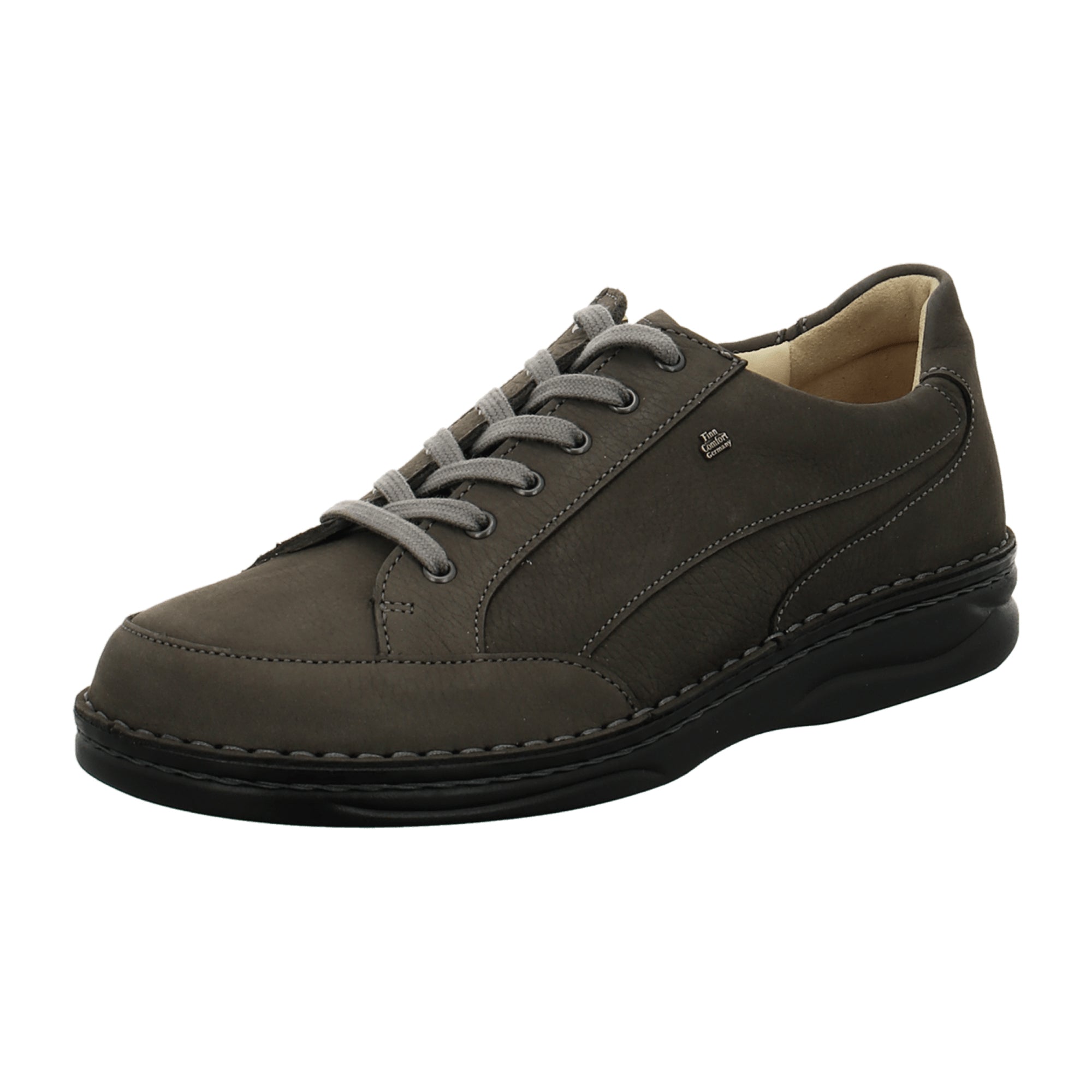 Finn Comfort Falkland Men's Comfort Shoes - Stylish Grey