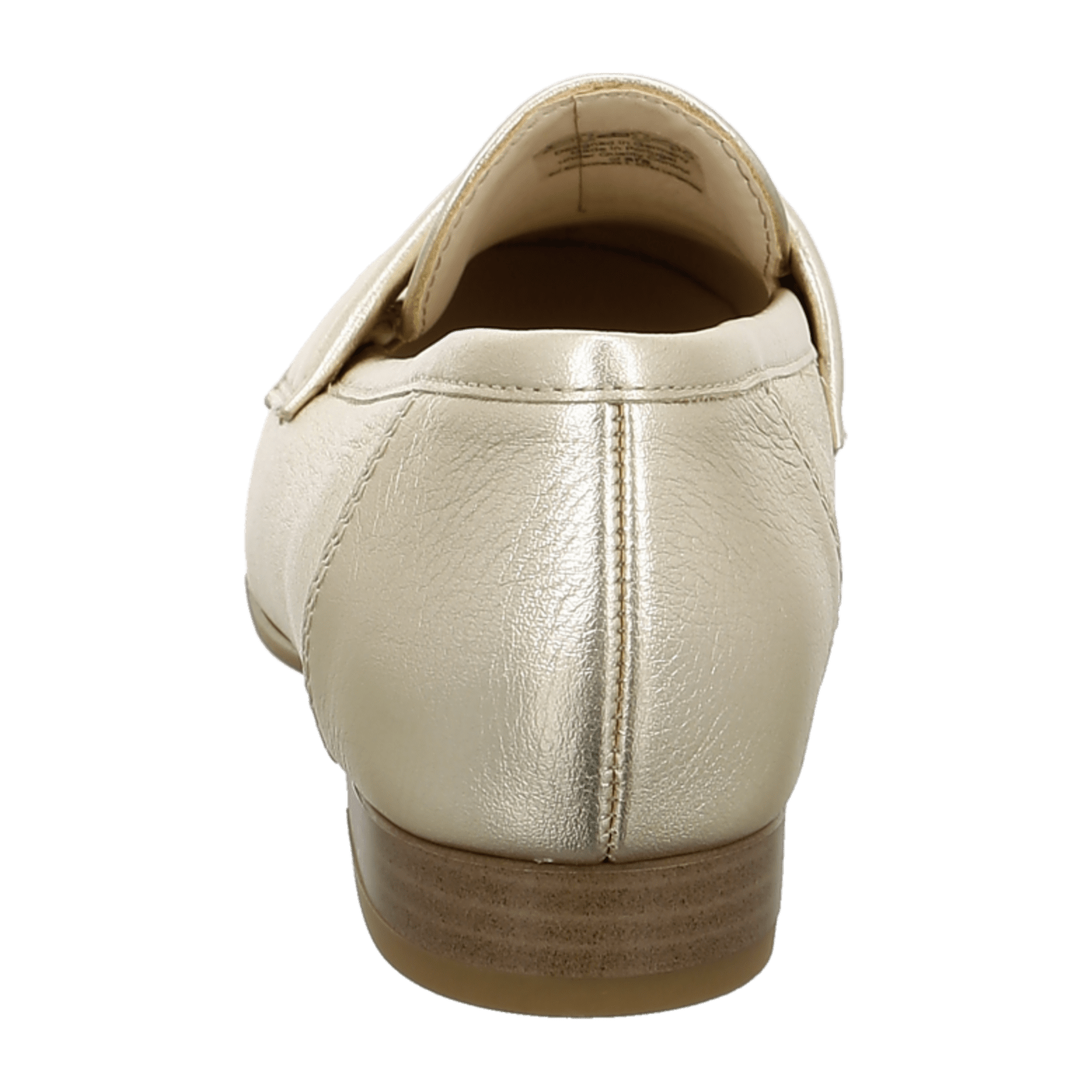 ARA Kent Slipper Loafers for Women in Beige Smooth Leather with Round Toe and Leather Lining