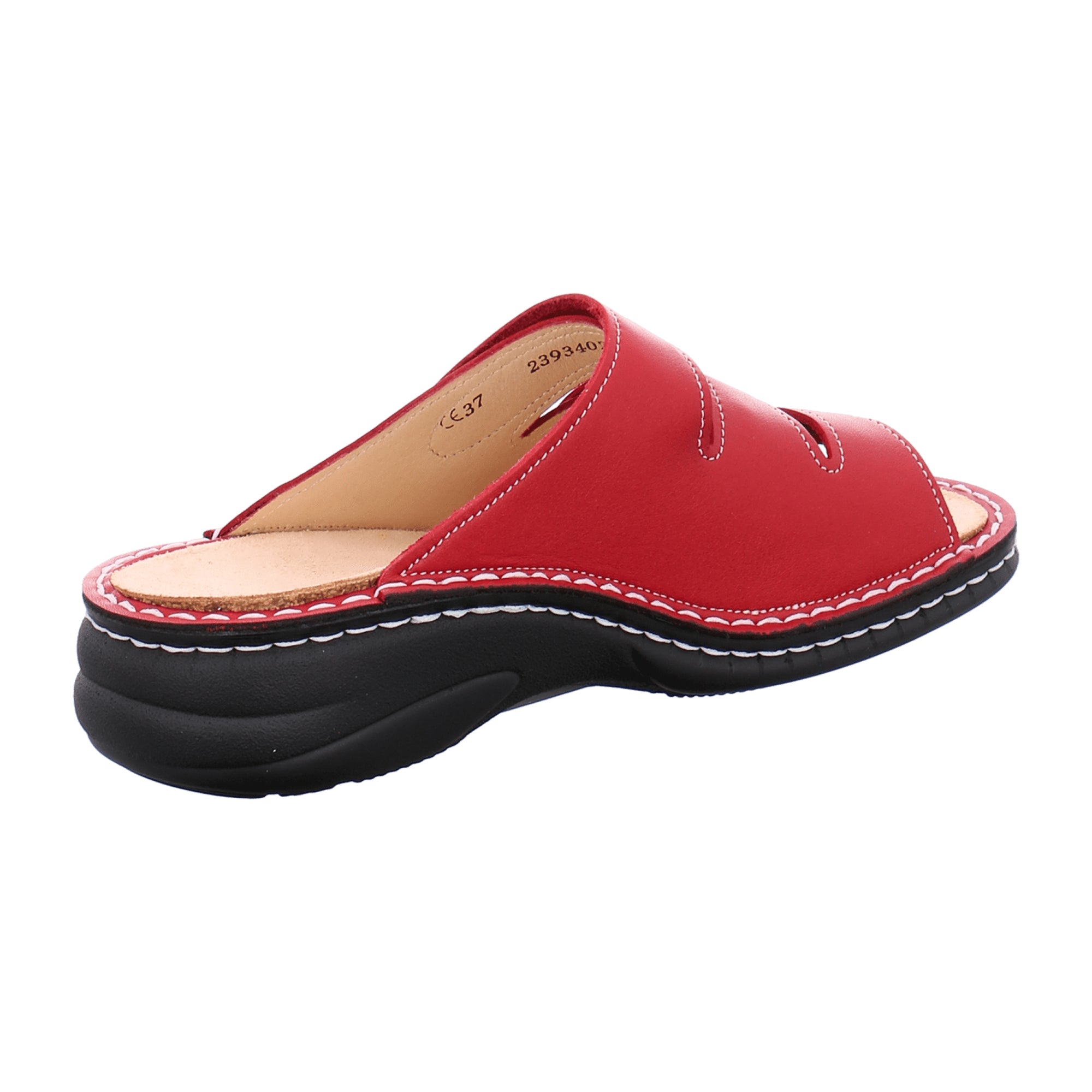 Finn Comfort Hellas Red Shoes for Women, Comfortable and Durable - Model 2620-60442