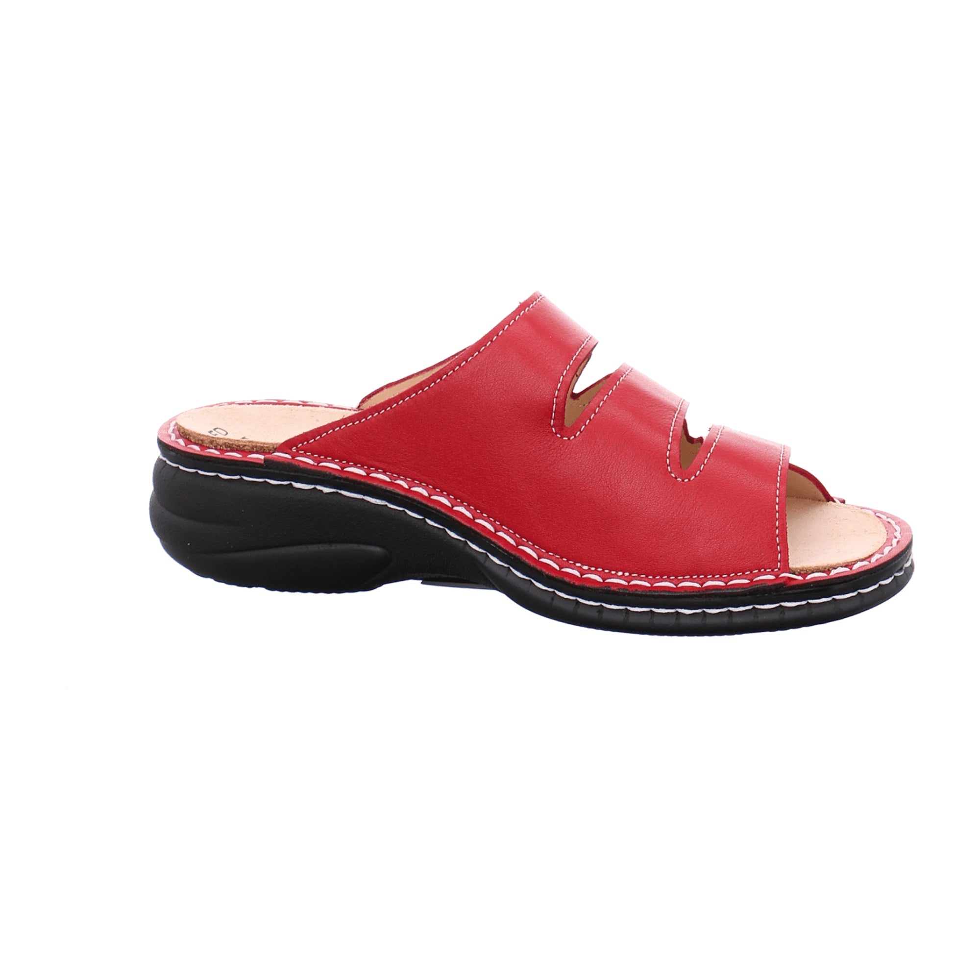 Finn Comfort Hellas Red Shoes for Women, Comfortable and Durable - Model 2620-60442