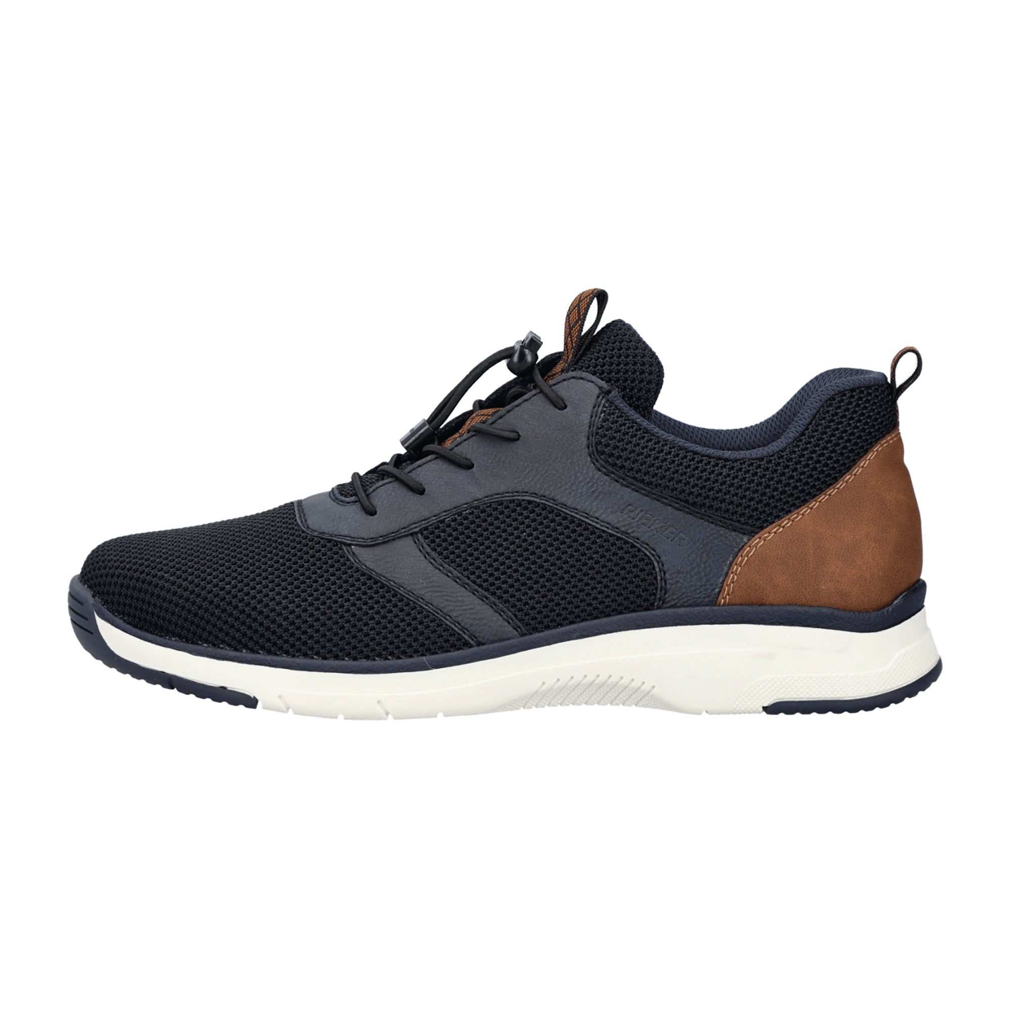Rieker Men's Blue Slip-On Shoes Comfortable Modern Design with Removable Insole