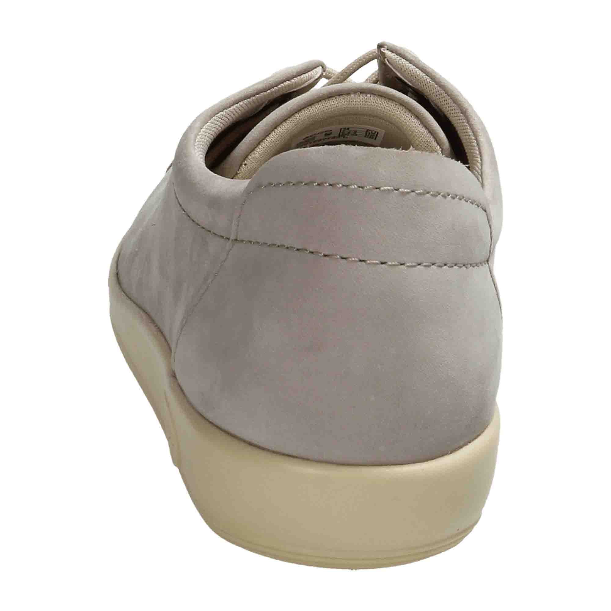 Ecco Soft 2.0 Women's Comfort Shoes, Stylish Grey Leather - Durable & Trendy