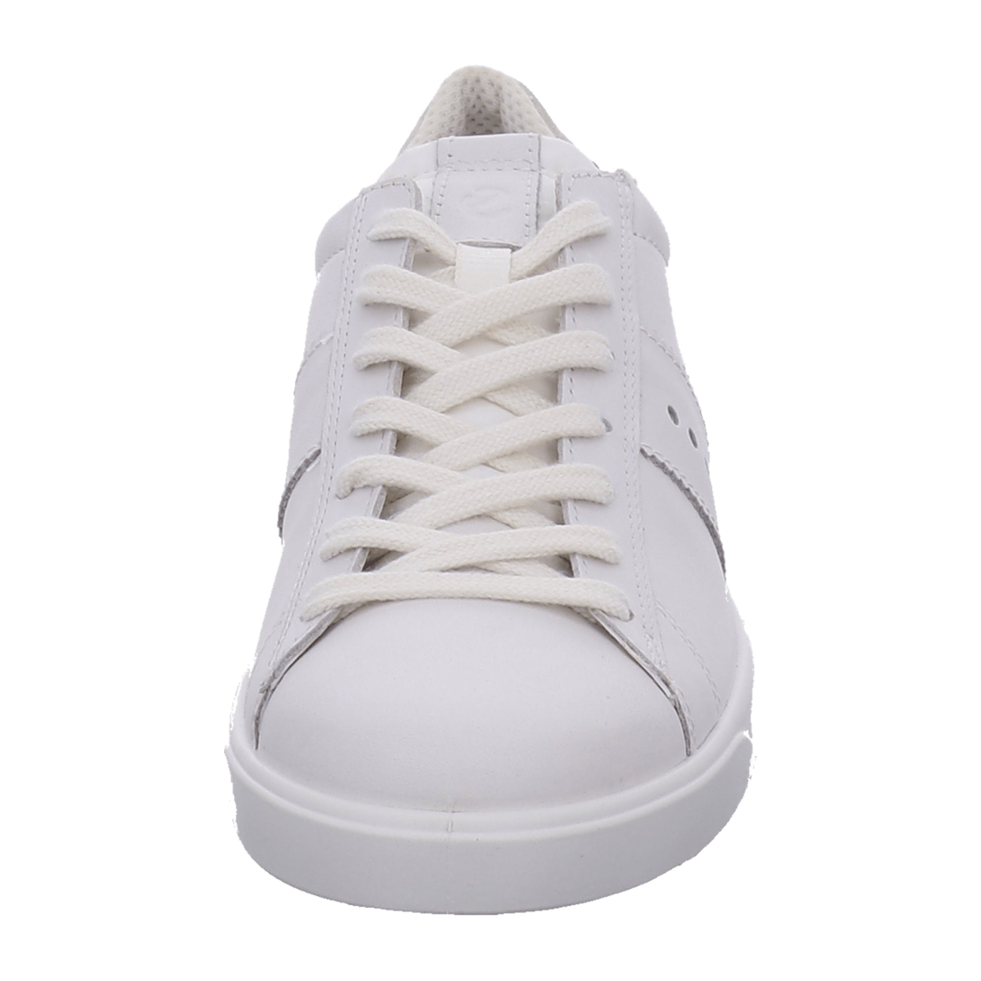 Ecco Women's Casual Sneakers in White/Shadow White - Stylish and Durable Footwear for Every Day