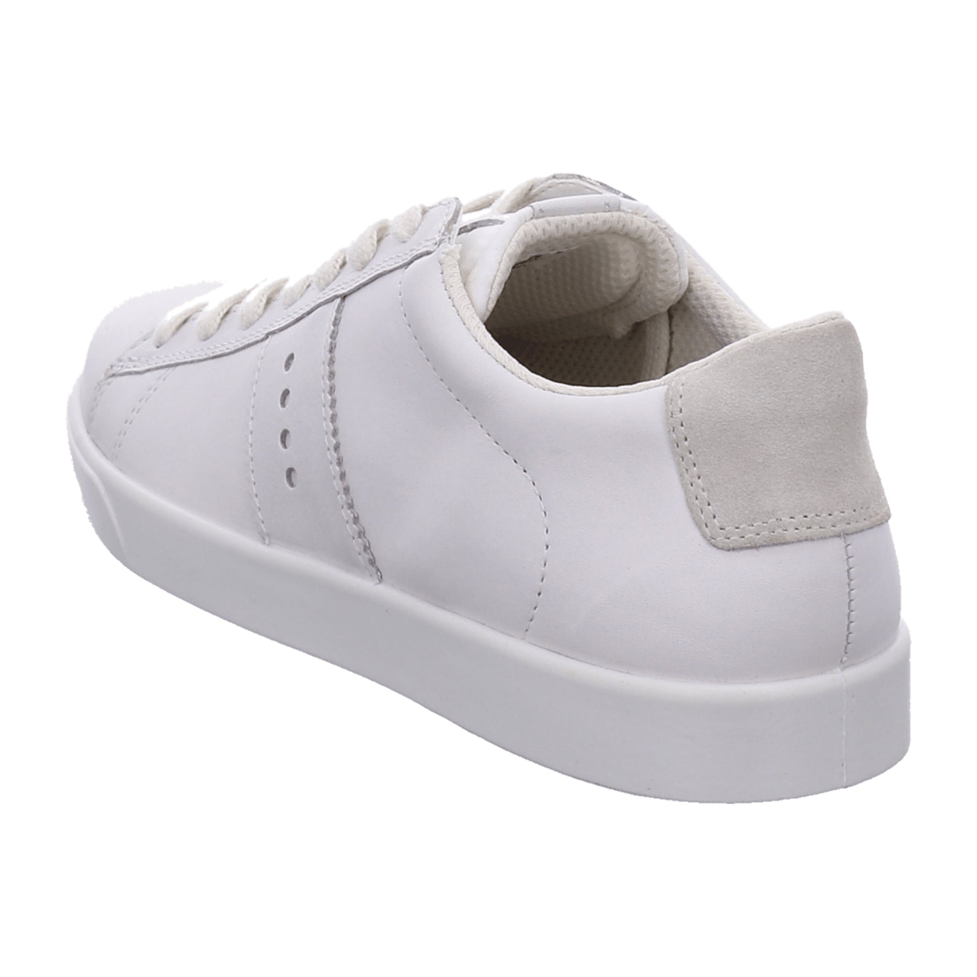 Ecco Women's Casual Sneakers in White/Shadow White - Stylish and Durable Footwear for Every Day