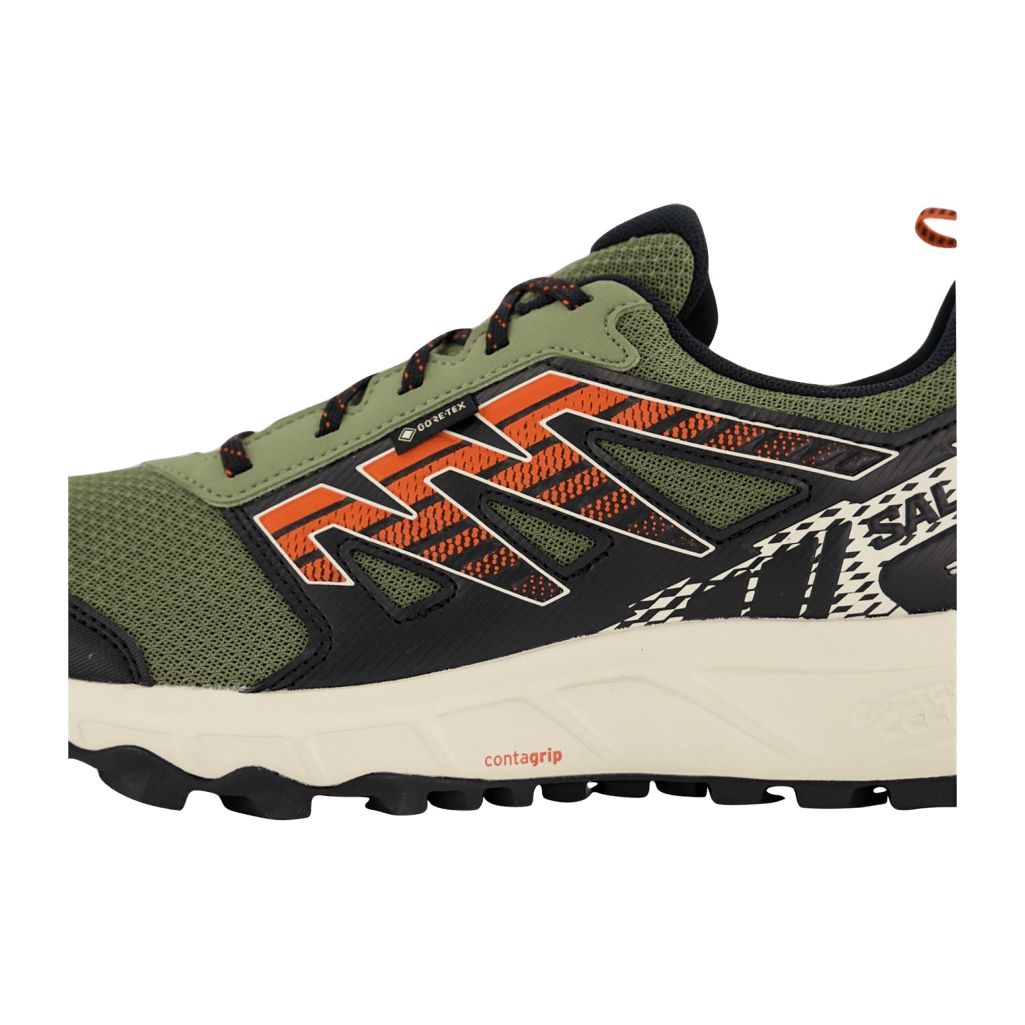 Salomon Wanderer GTX for men, green, shoes