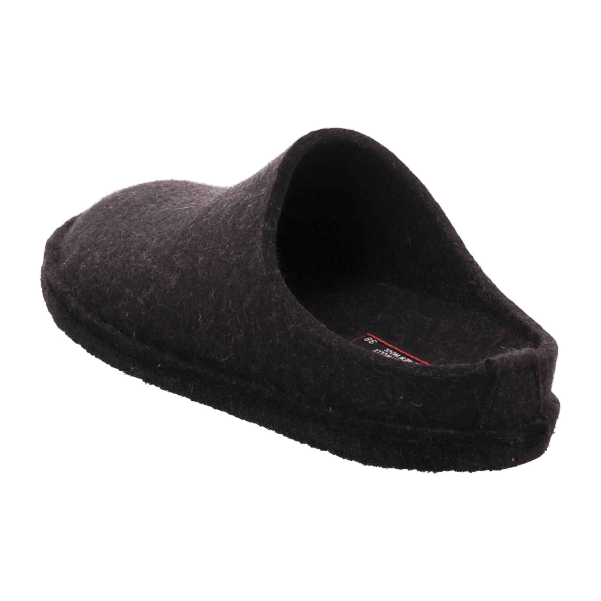 Haflinger Soft Flair Men's Slippers, Black - Comfortable and Durable - Bartel-Shop