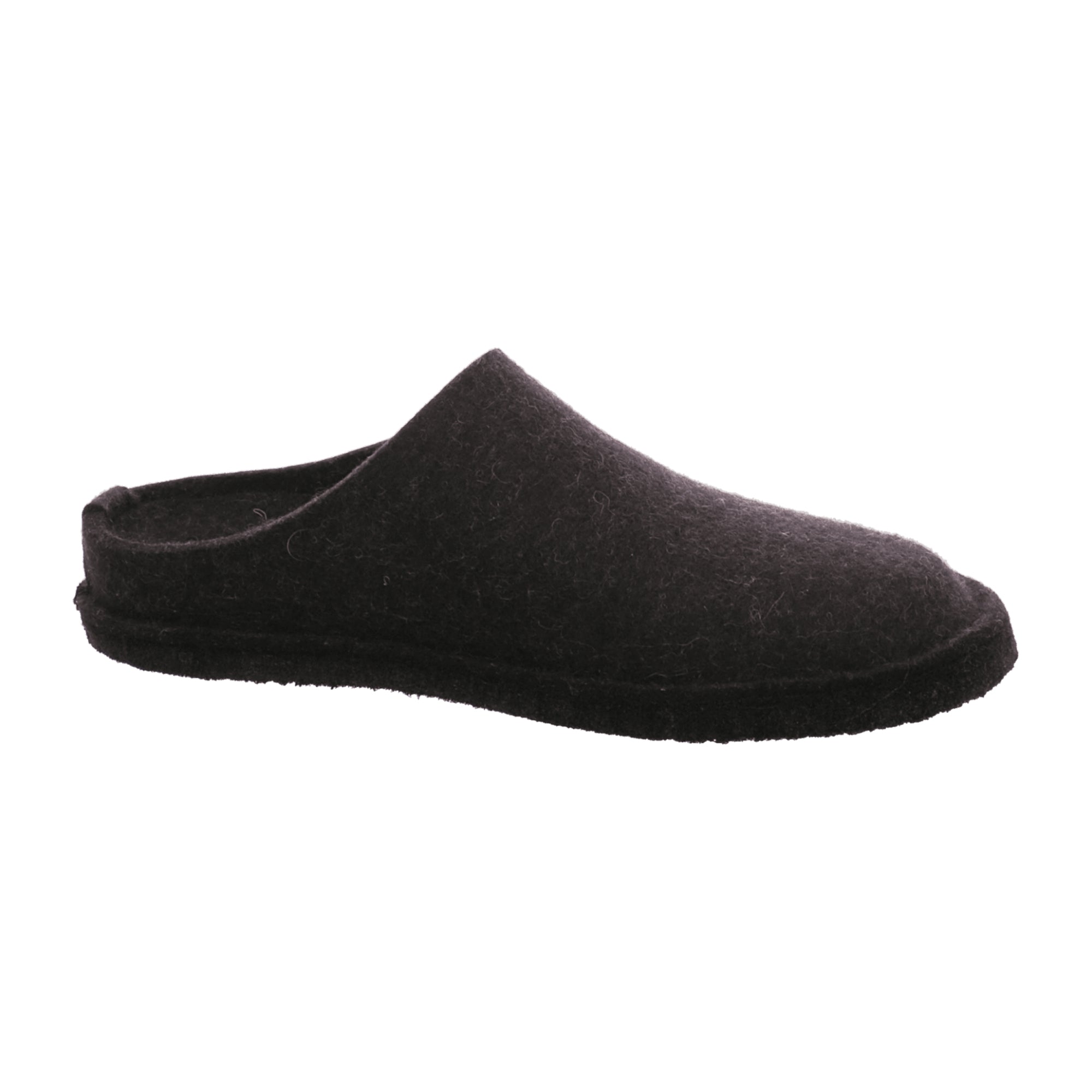 Haflinger Soft Flair Men's Slippers, Black - Comfortable and Durable - Bartel-Shop