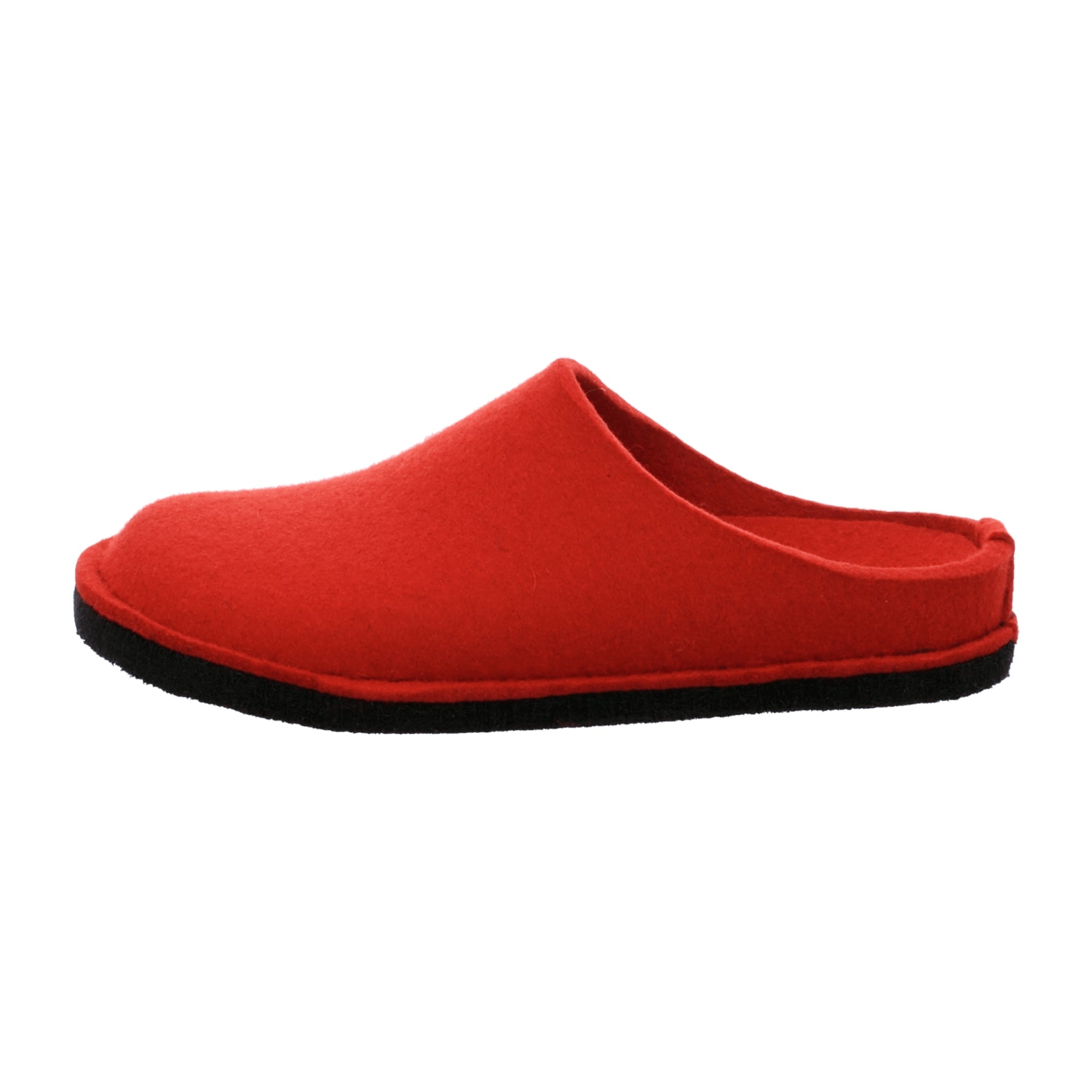Haflinger Men's Slippers in Red - Comfortable & Stylish Indoor Footwear