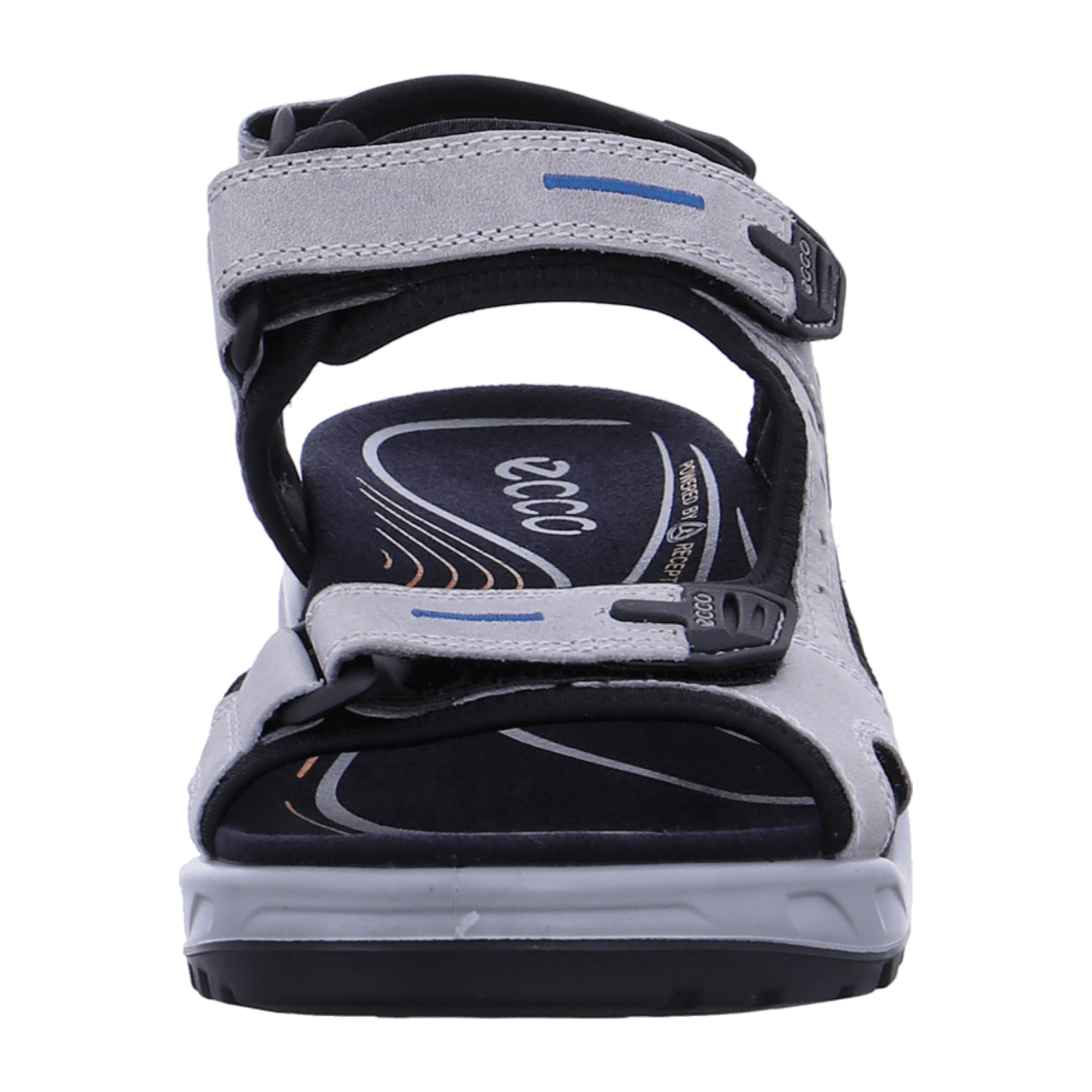 Ecco Offroad Men's Sandals - Durable Outdoor Sandals in Concrete Grey, Model 069564