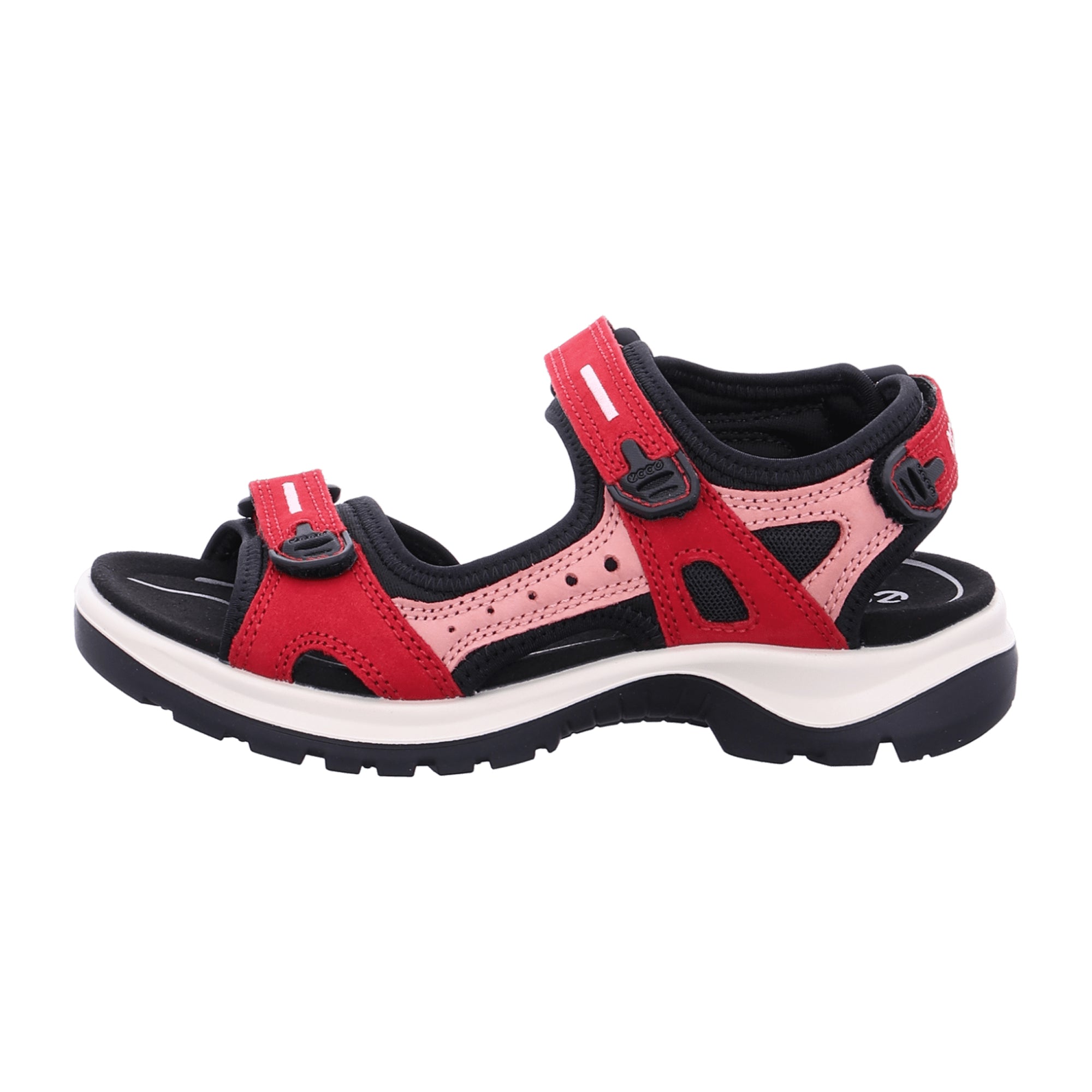 Ecco Women's Red Outdoor Shoes - Durable & Stylish