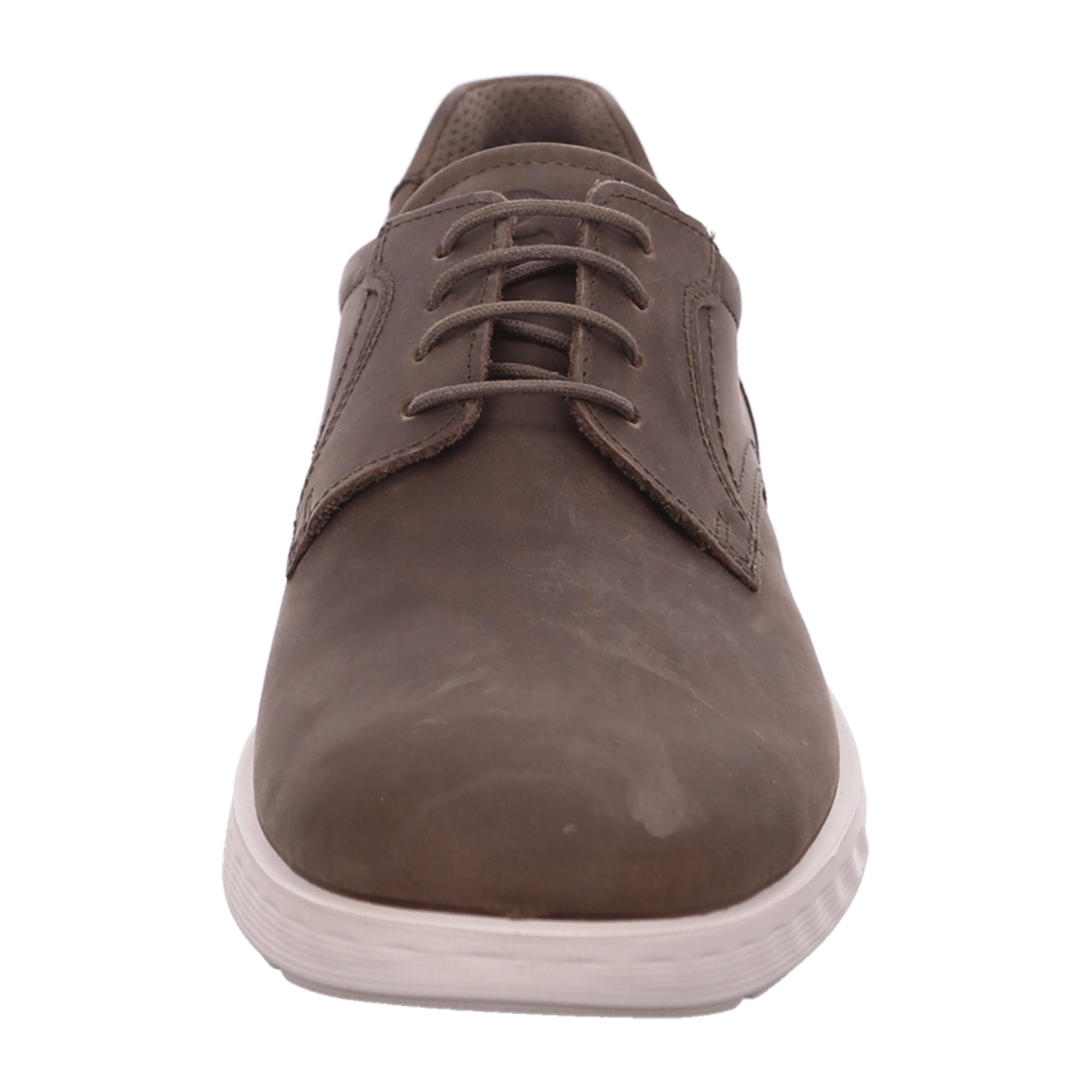 Ecco Men's Classic Brown Lace-Up Shoes | Stylish & Durable