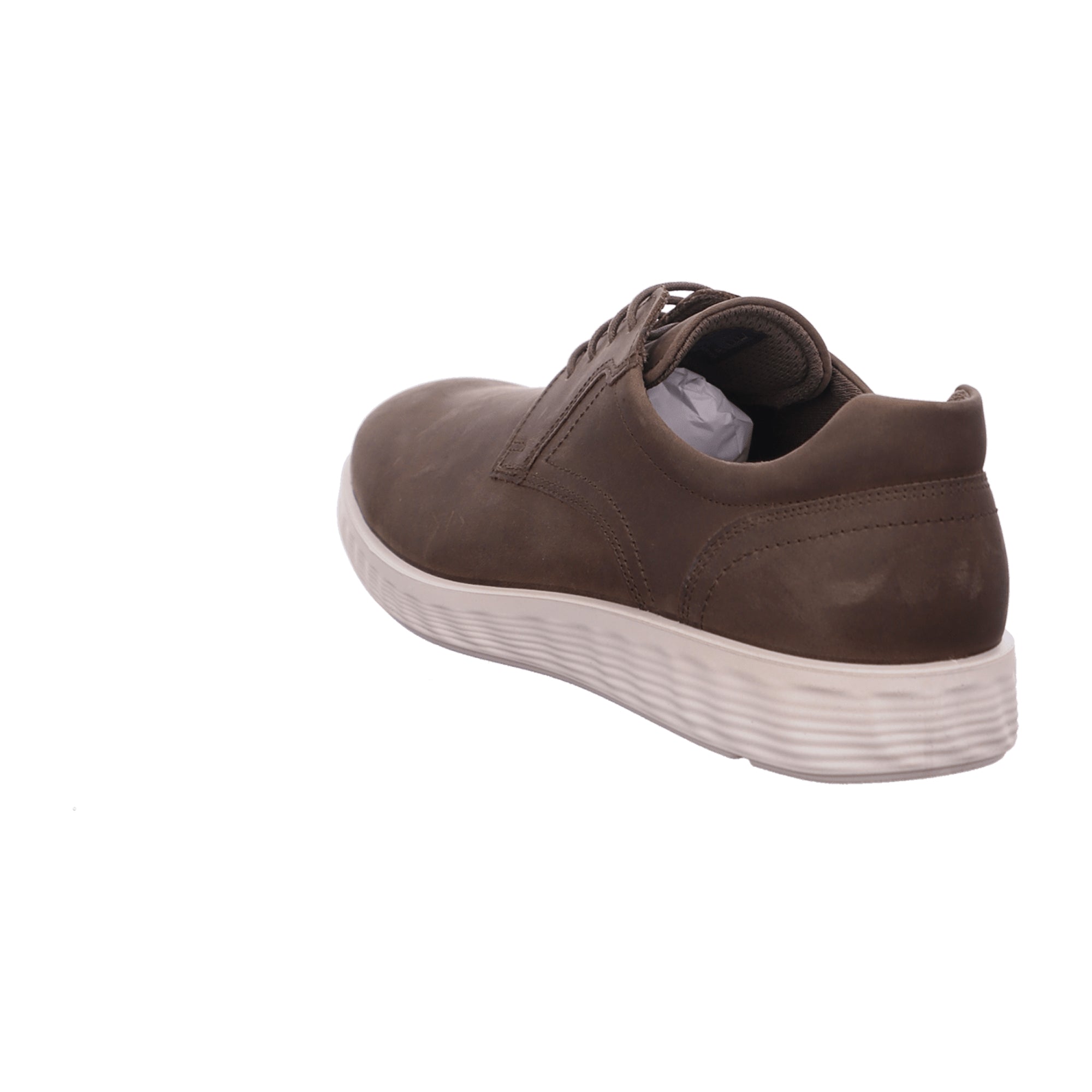 Ecco Men's Classic Brown Lace-Up Shoes | Stylish & Durable