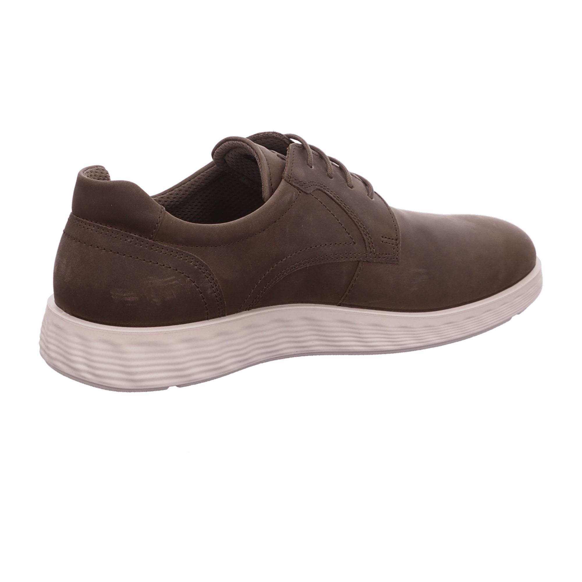 Ecco Men's Classic Brown Lace-Up Shoes | Stylish & Durable