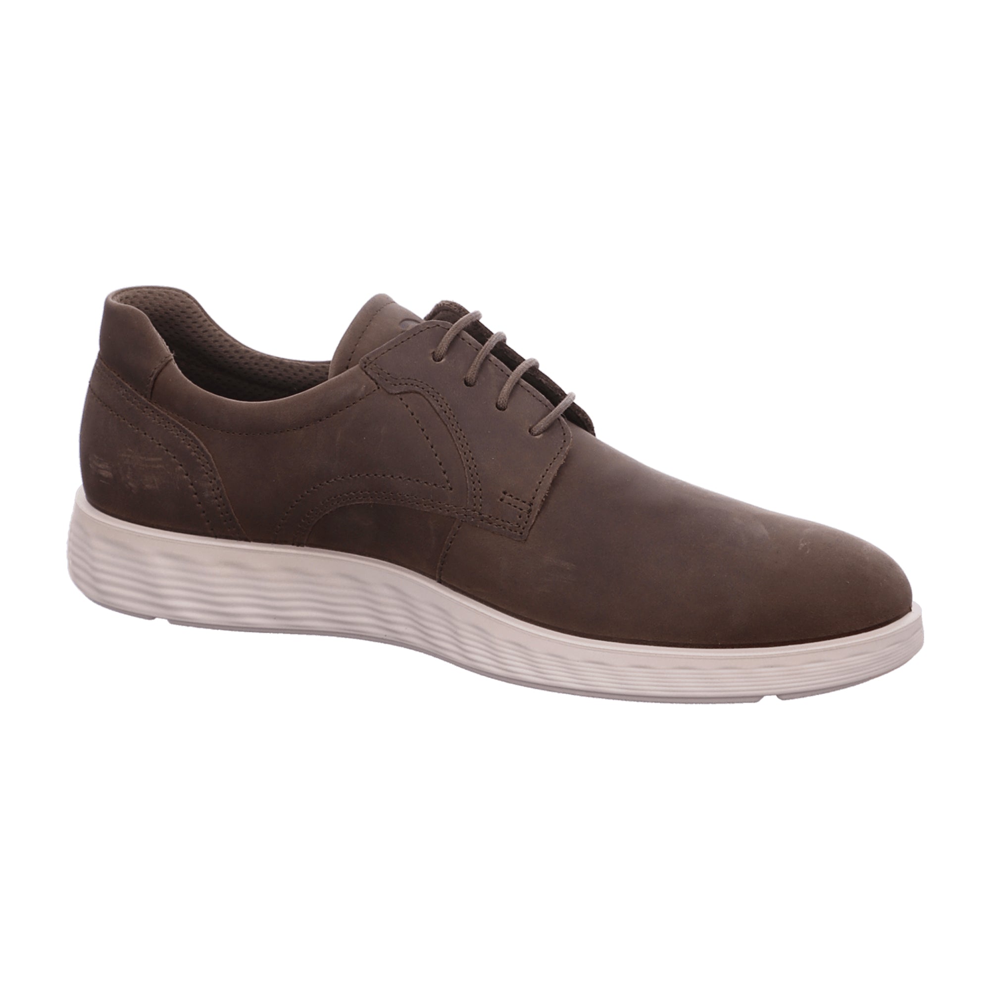 Ecco Men's Classic Brown Lace-Up Shoes | Stylish & Durable