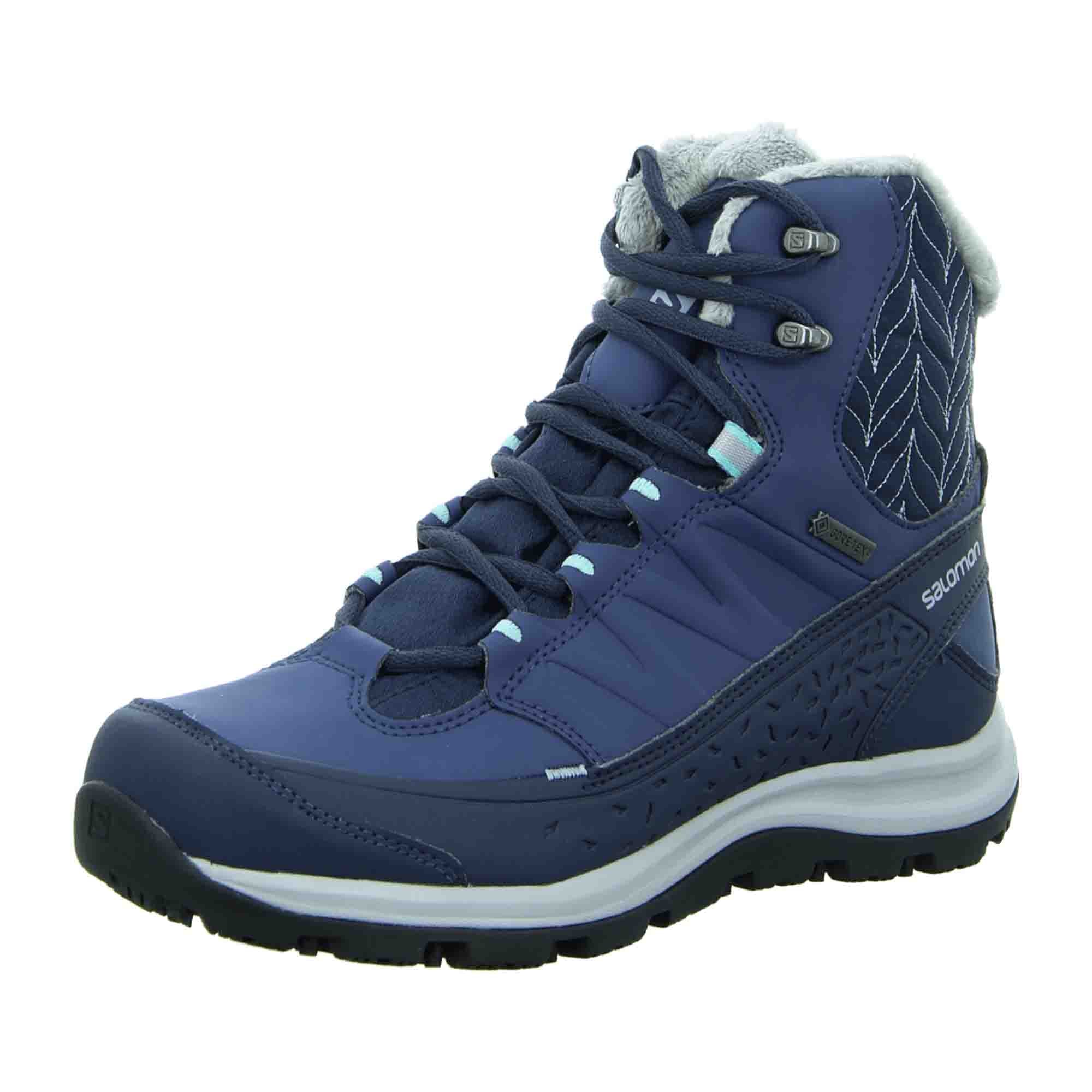 Salomon SHOES KAÏNA MID GTX® Bl/Slateb for women, blue
