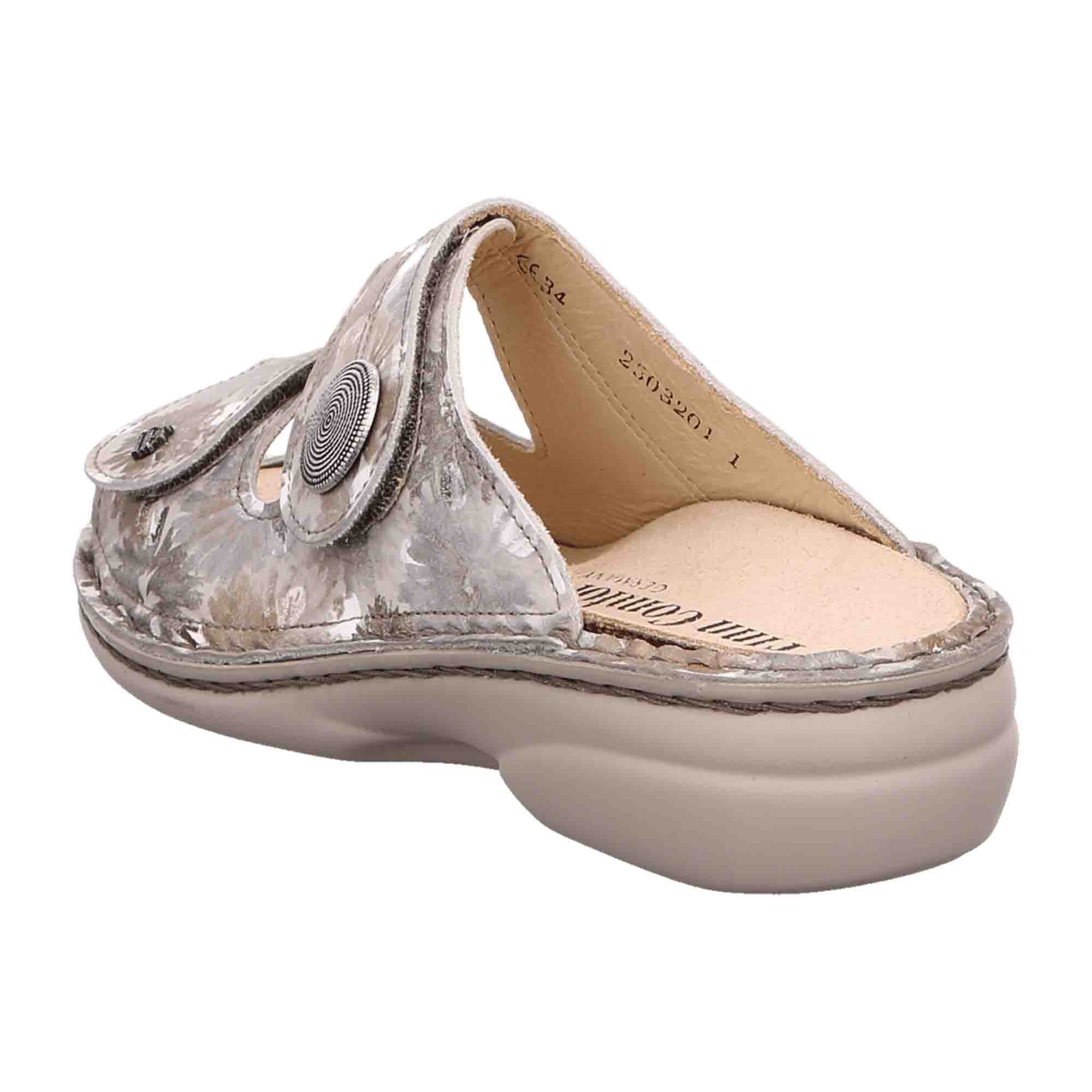 Finn Comfort Sansibar Beige Sandals - Stylish & Comfortable Footwear for Women