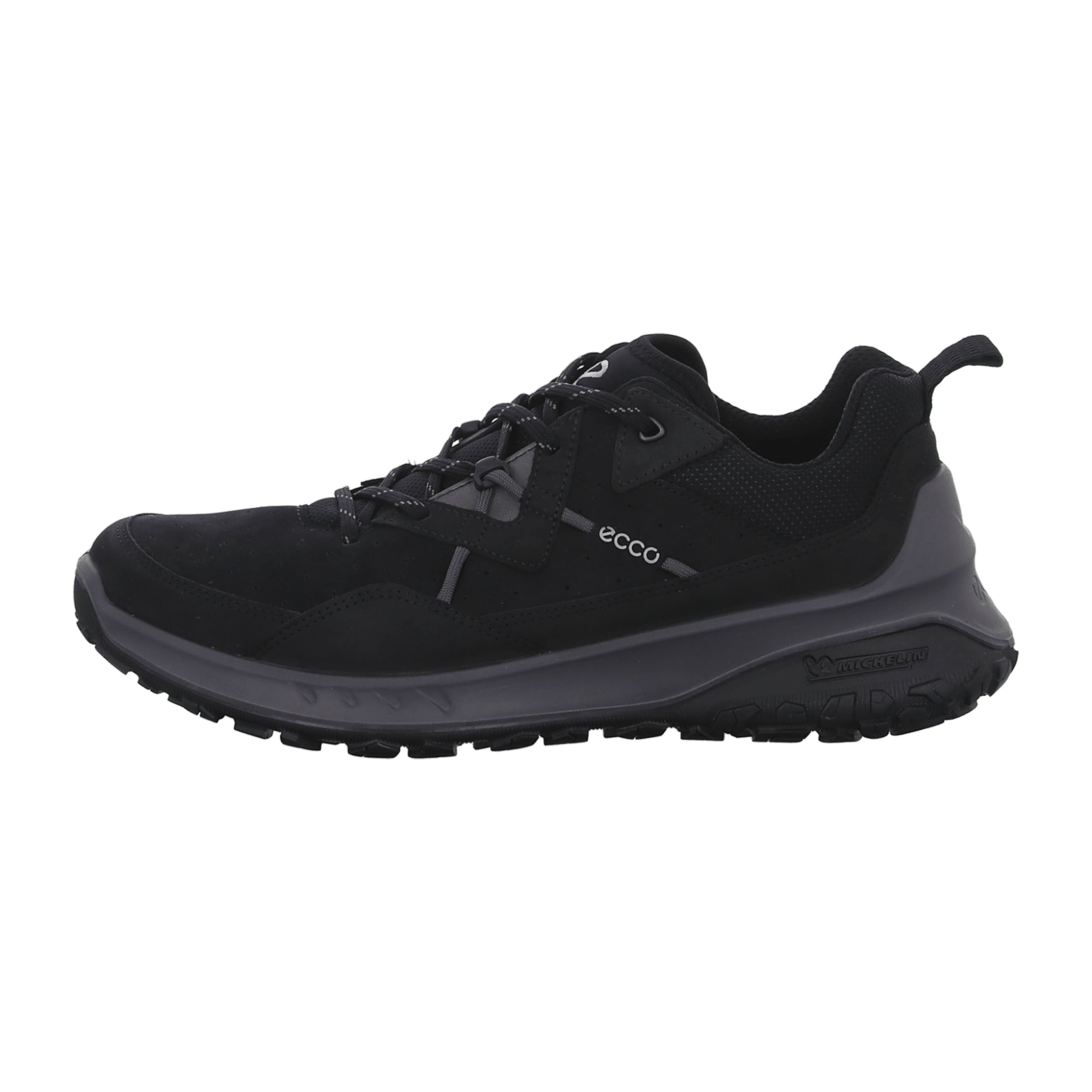 Ecco ULT-TRN M Men's Black Lightweight Running Shoes with Speed-Lace System