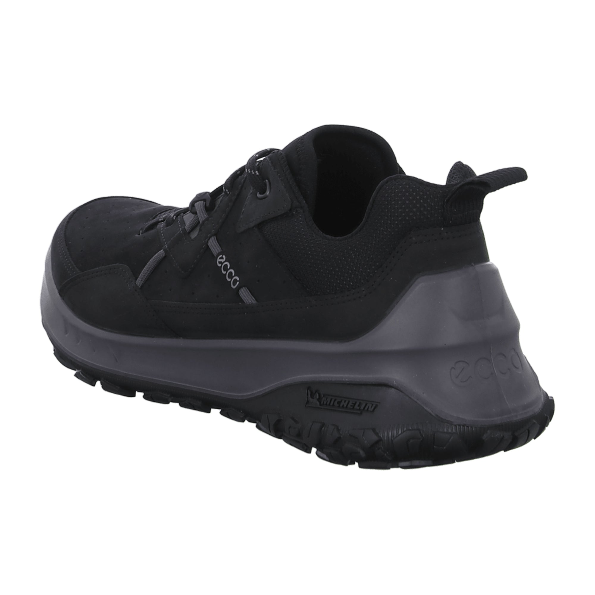 Ecco ULT-TRN M Men's Black Lightweight Running Shoes with Speed-Lace System