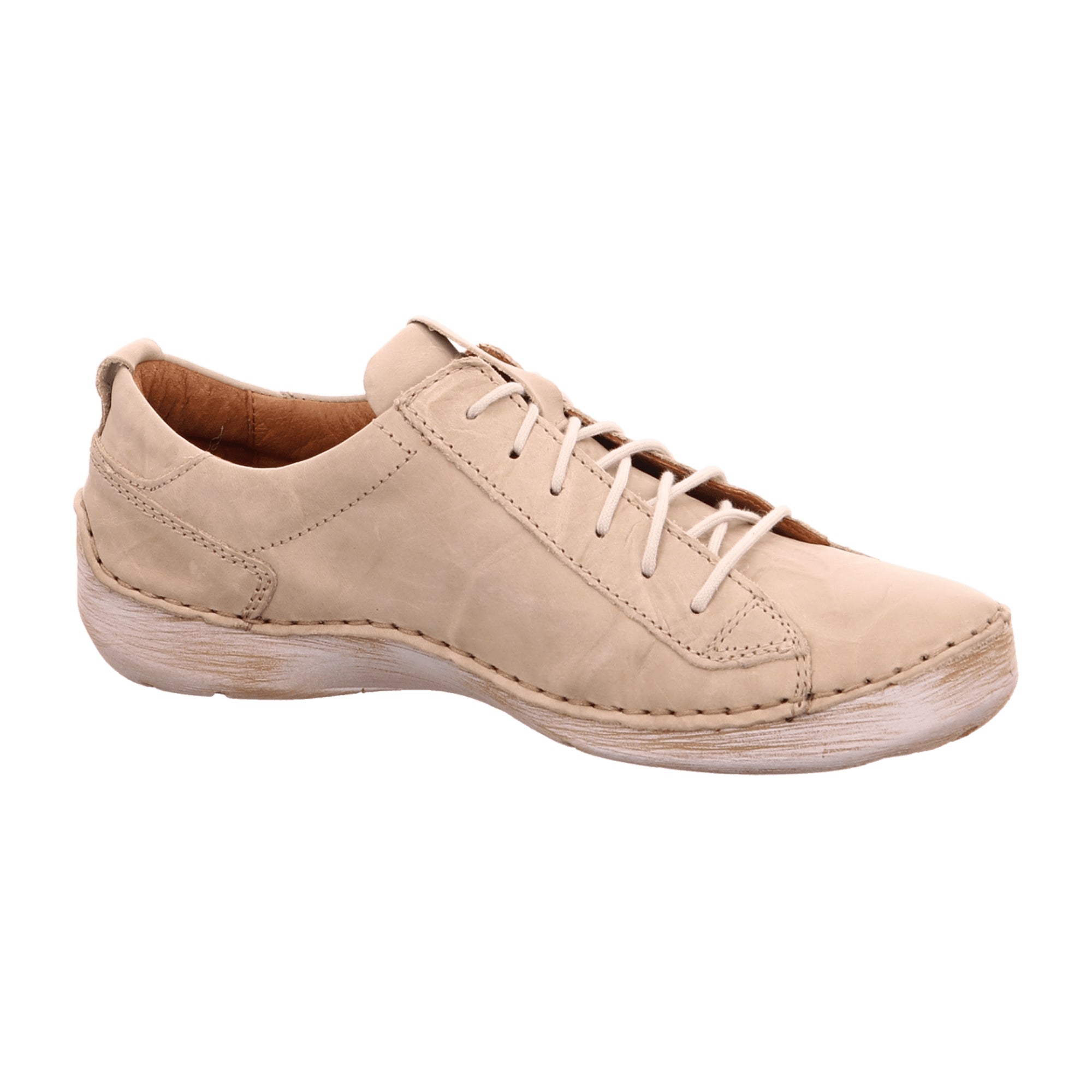 Josef Seibel Comfortable Lace-up Shoes for Women - Beige