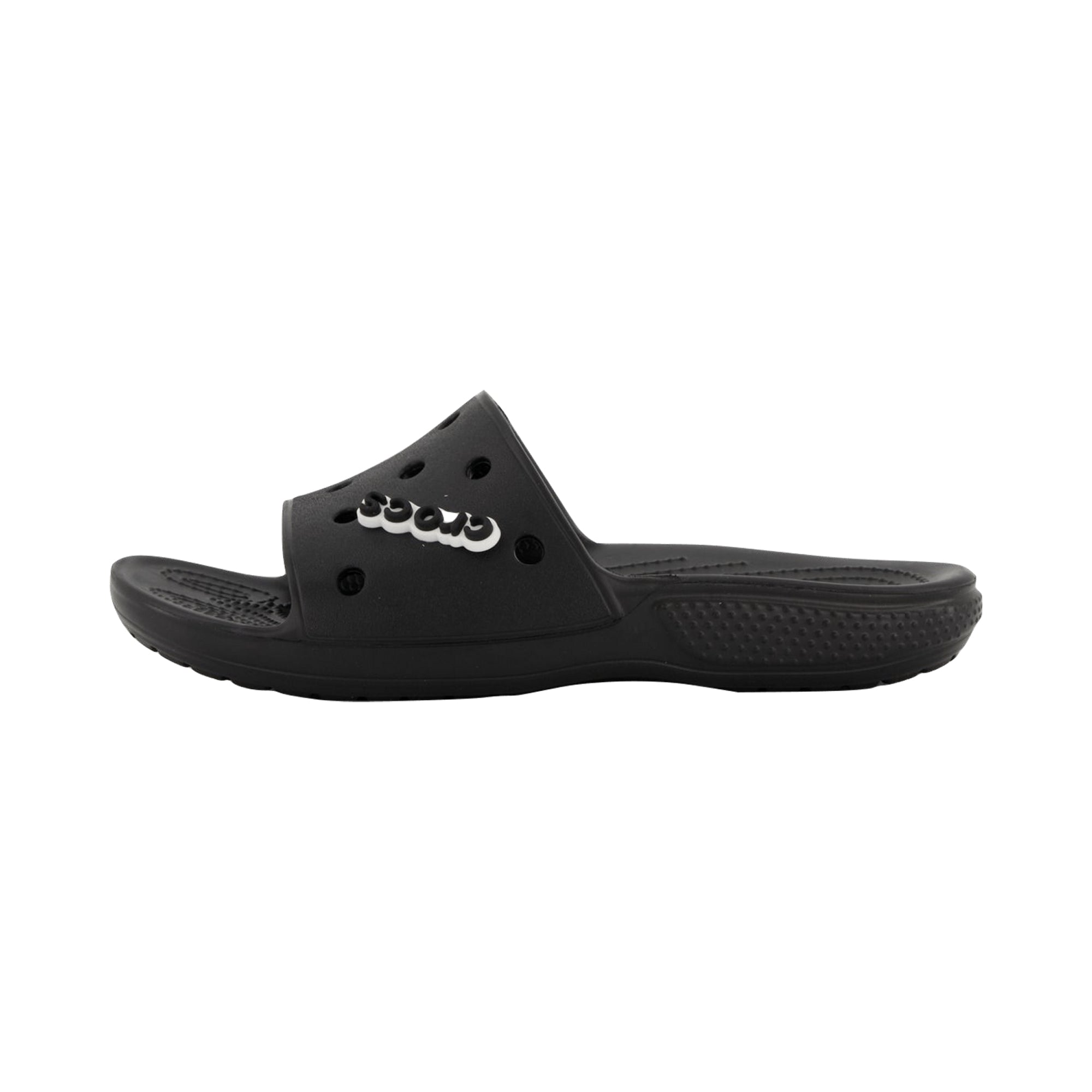 Crocs Classic Men's Slide Sandals - Customizable, Comfortable, Black