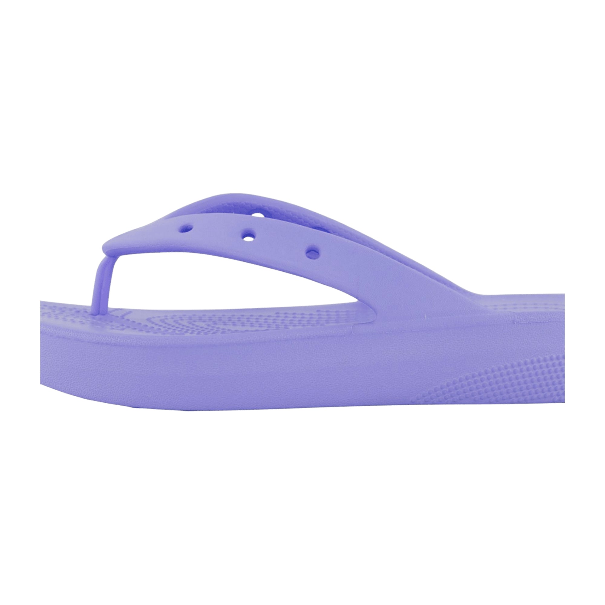 Crocs Classic Platform Flip W for Women - Stylish Purple Elevated Comfort Sandals