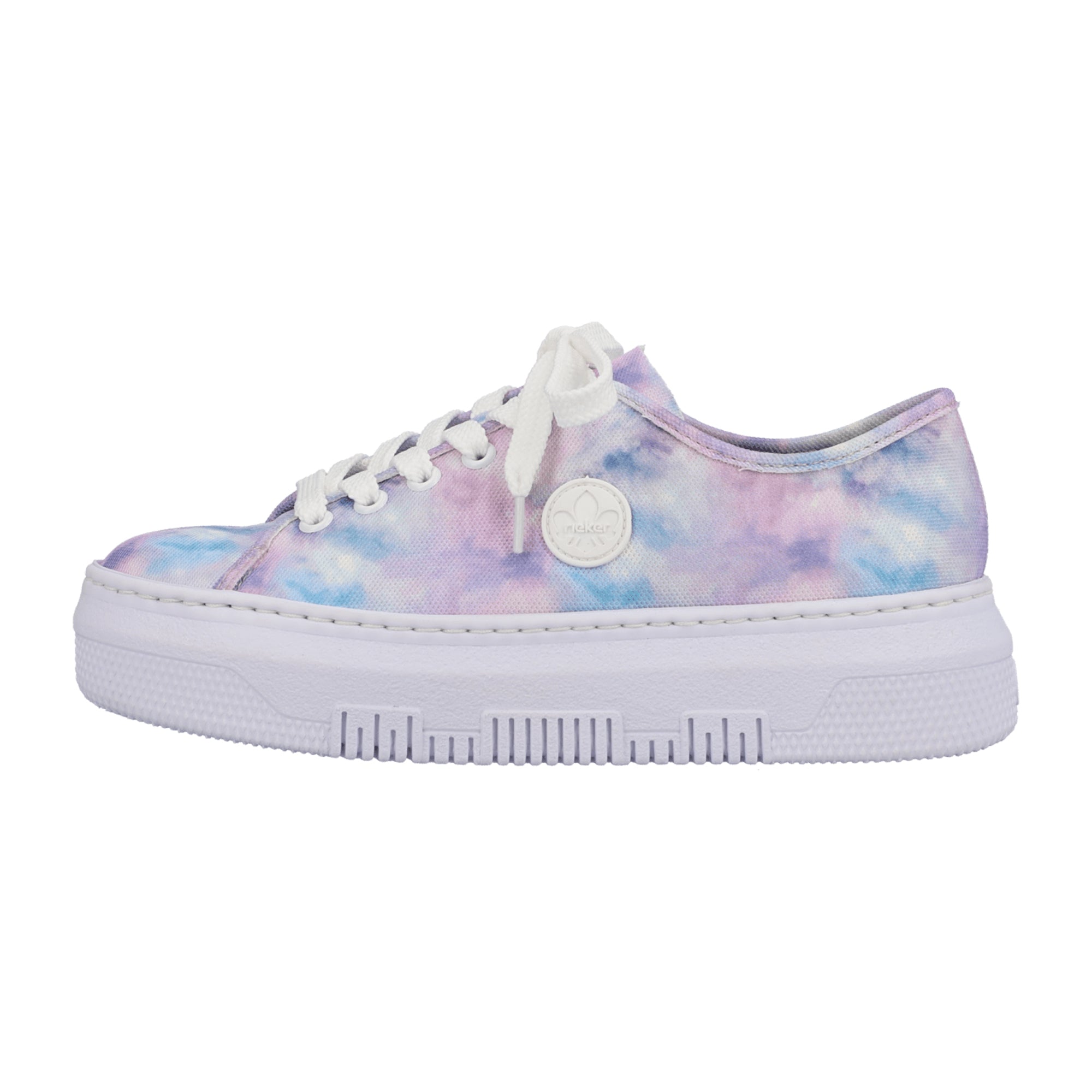 Rieker Women's Multicolor Sneakers with Comfort and Flexible Sole