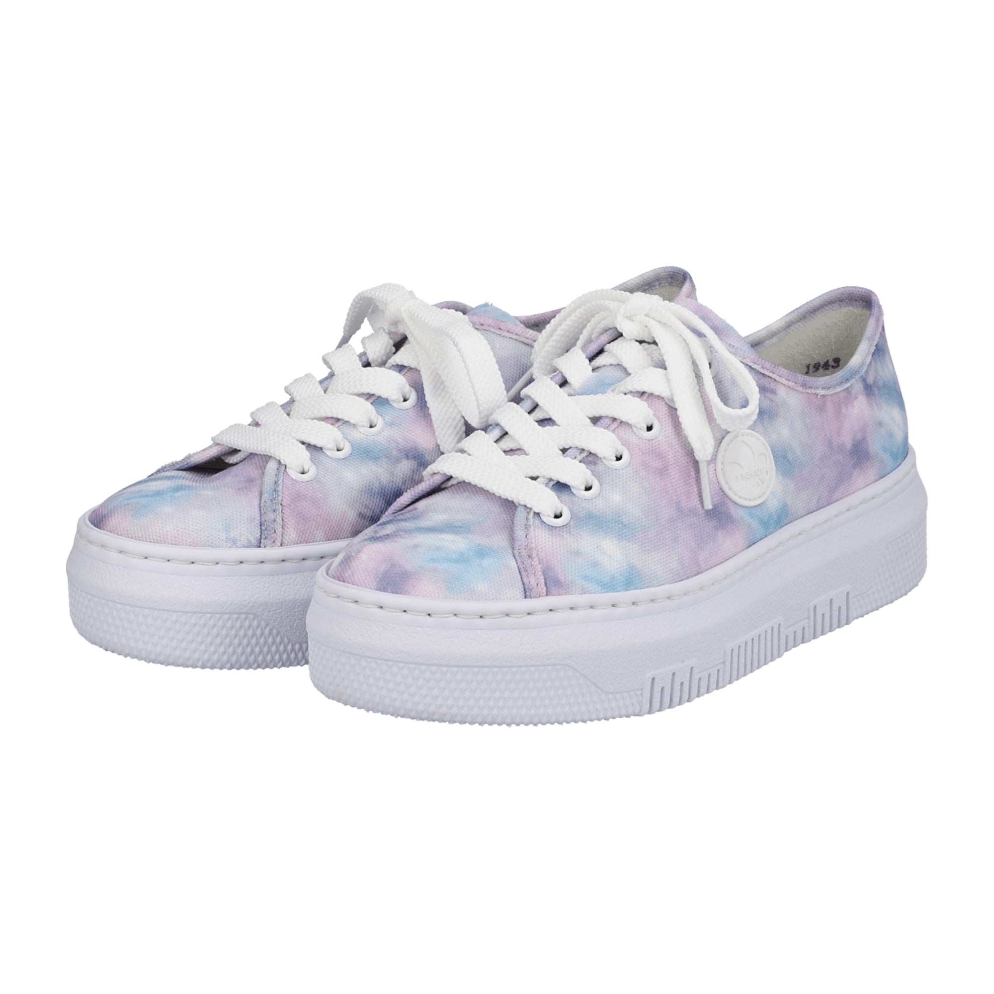 Rieker Women's Multicolor Sneakers with Comfort and Flexible Sole