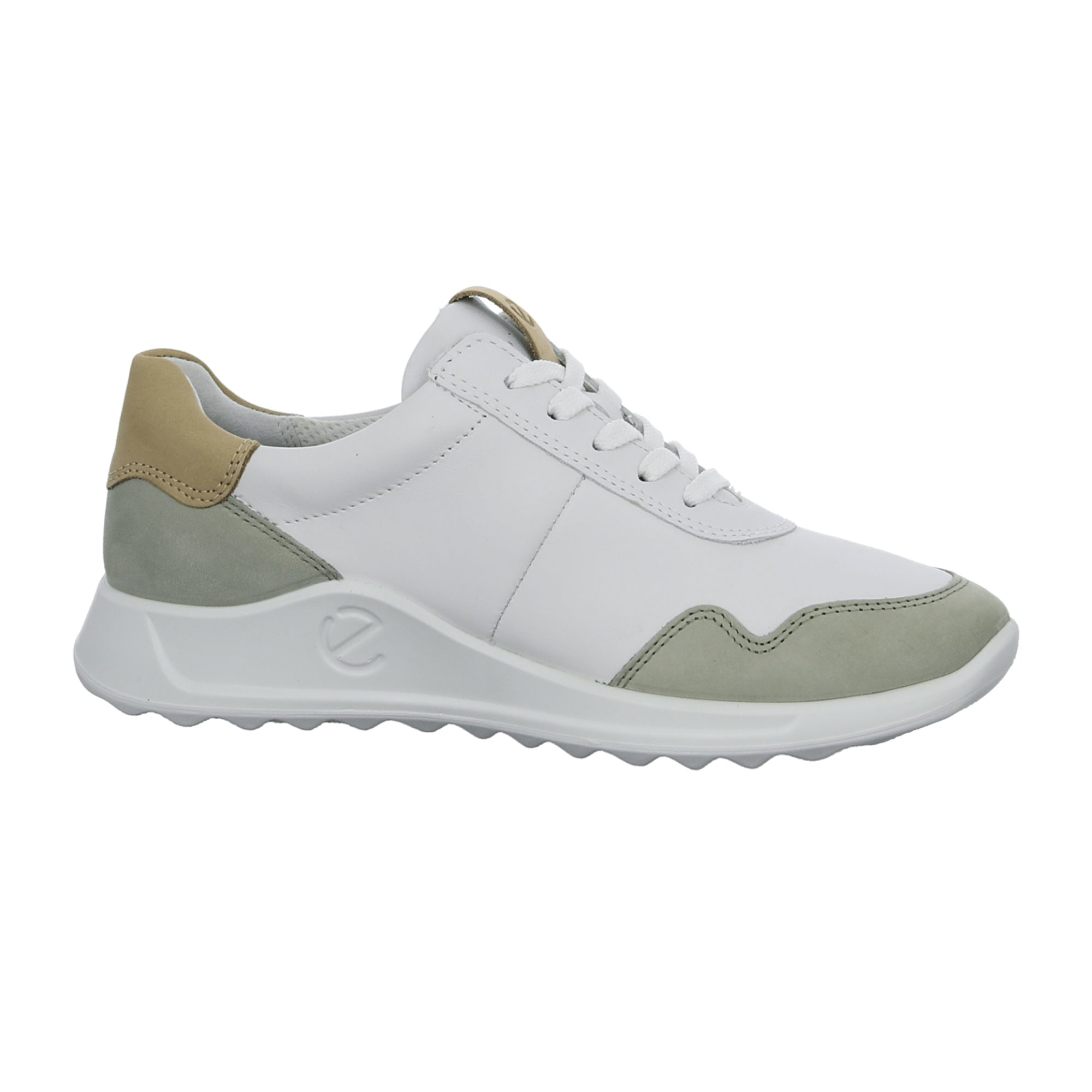 Ecco Flexure Runner Women's White Sneakers - Stylish & Durable Athletic Shoes