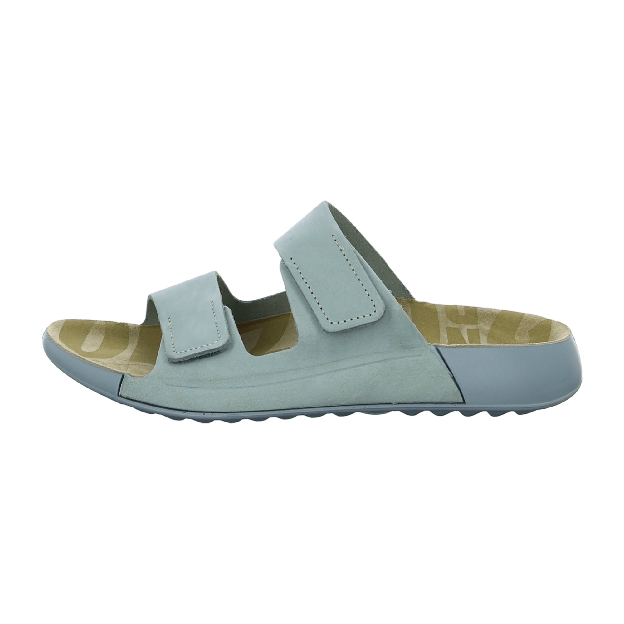 Ecco Cozmo W Women's Flat Sandal - Stylish Green Comfort Footwear