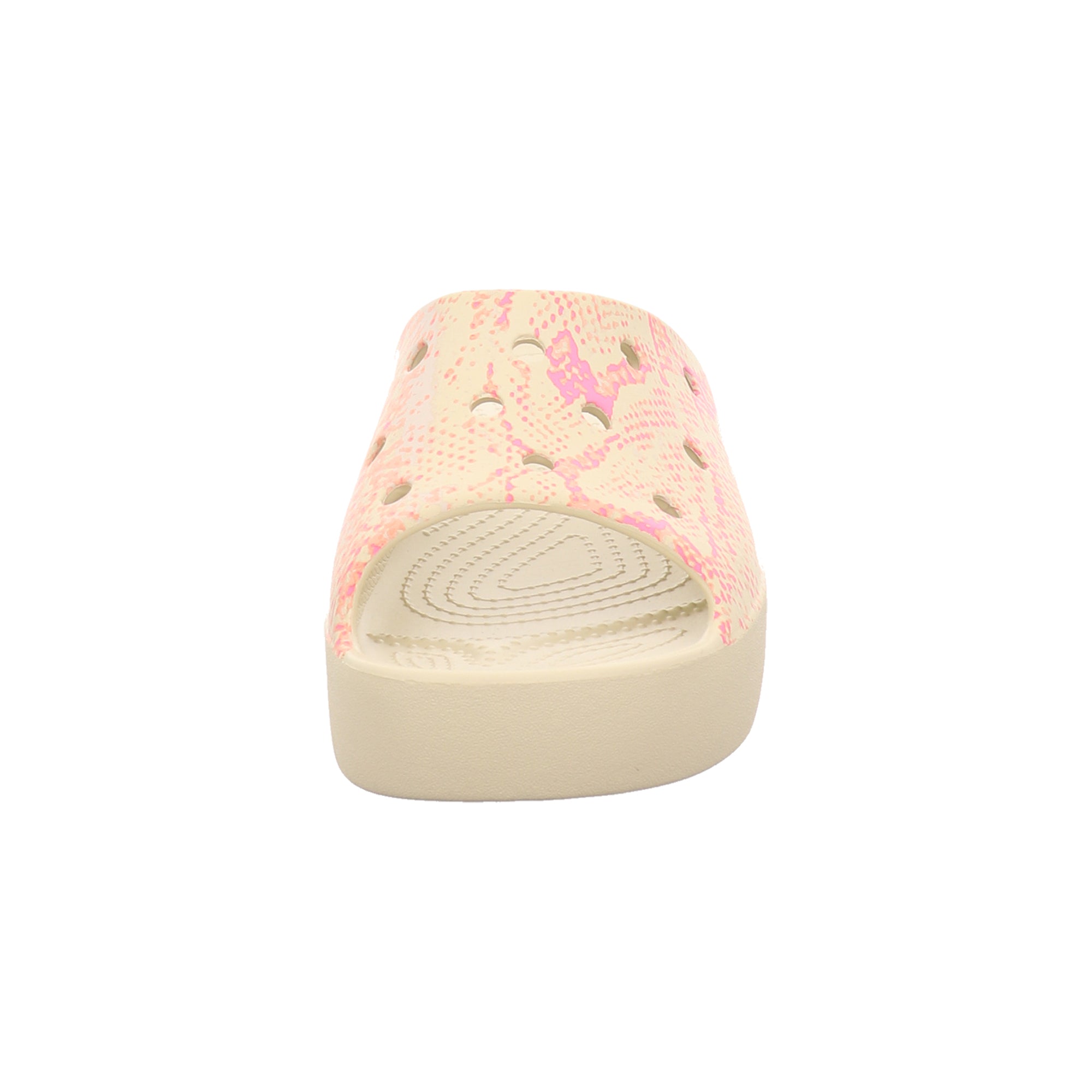 Crocs Women's Pink Slide Sandals - Comfortable & Stylish Beach Footwear