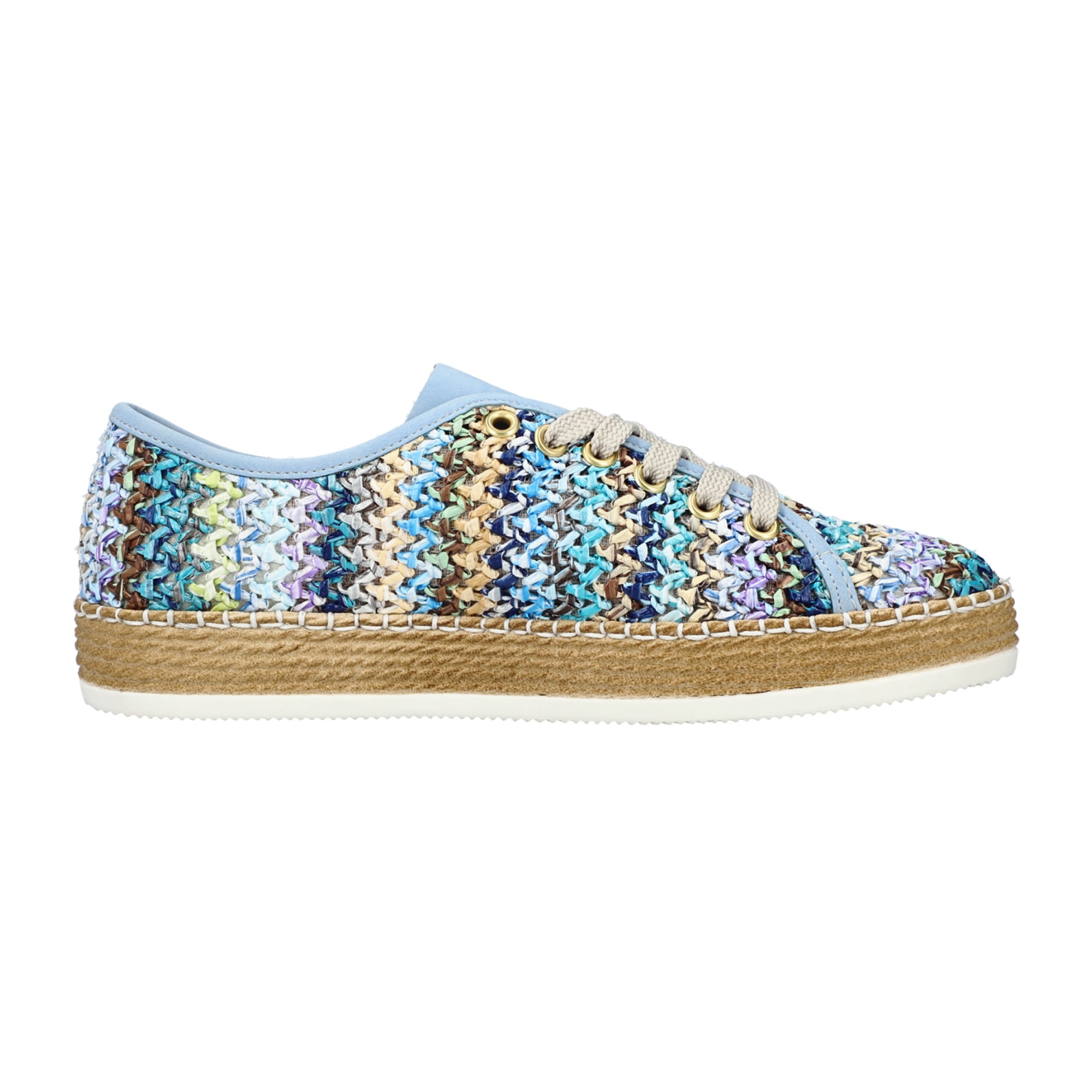 Rieker FSK Women's Colorful Lace-Up Sneakers with Cushioned Sole