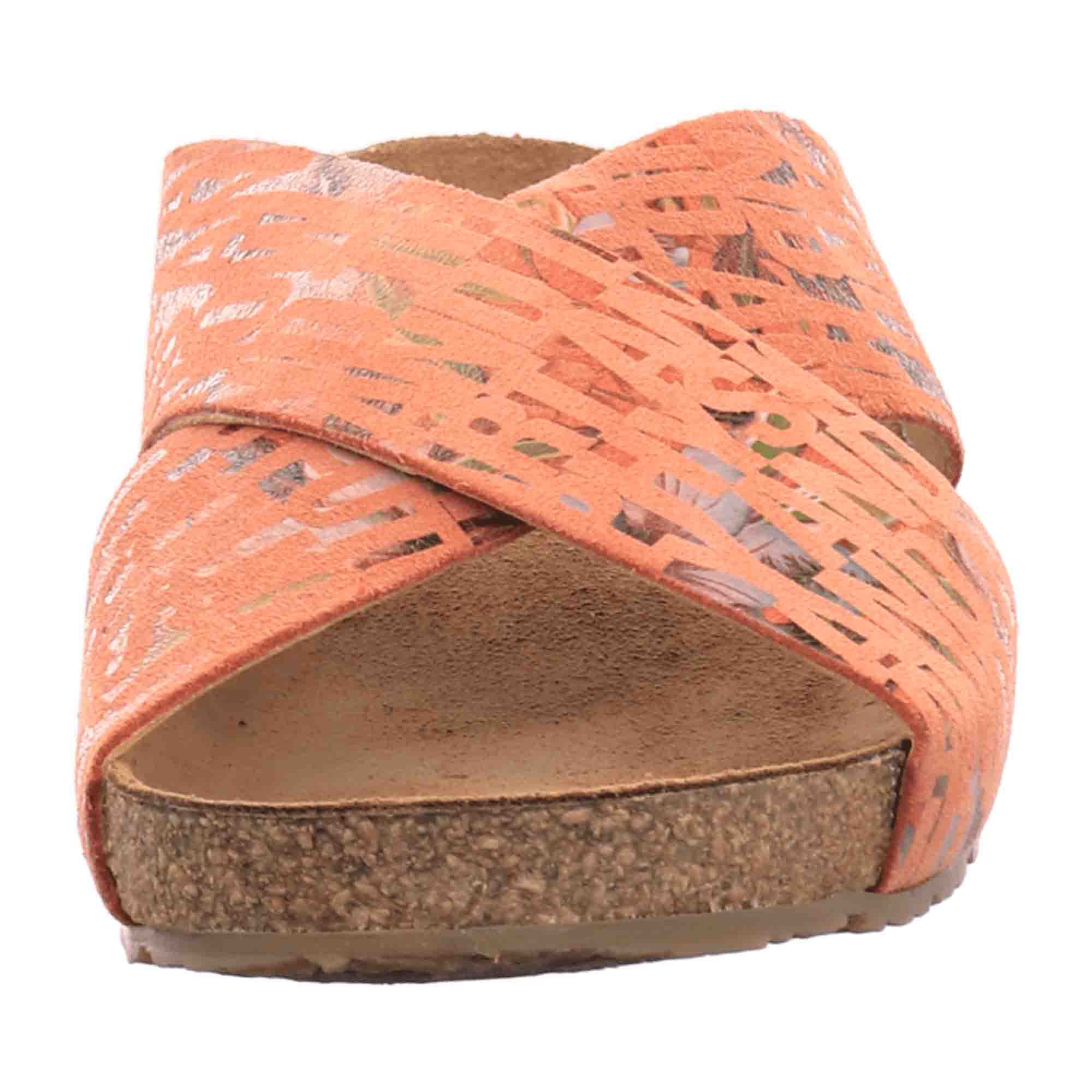 Haflinger Women's Classic Slip-On Mules in Salmon - Stylish & Durable